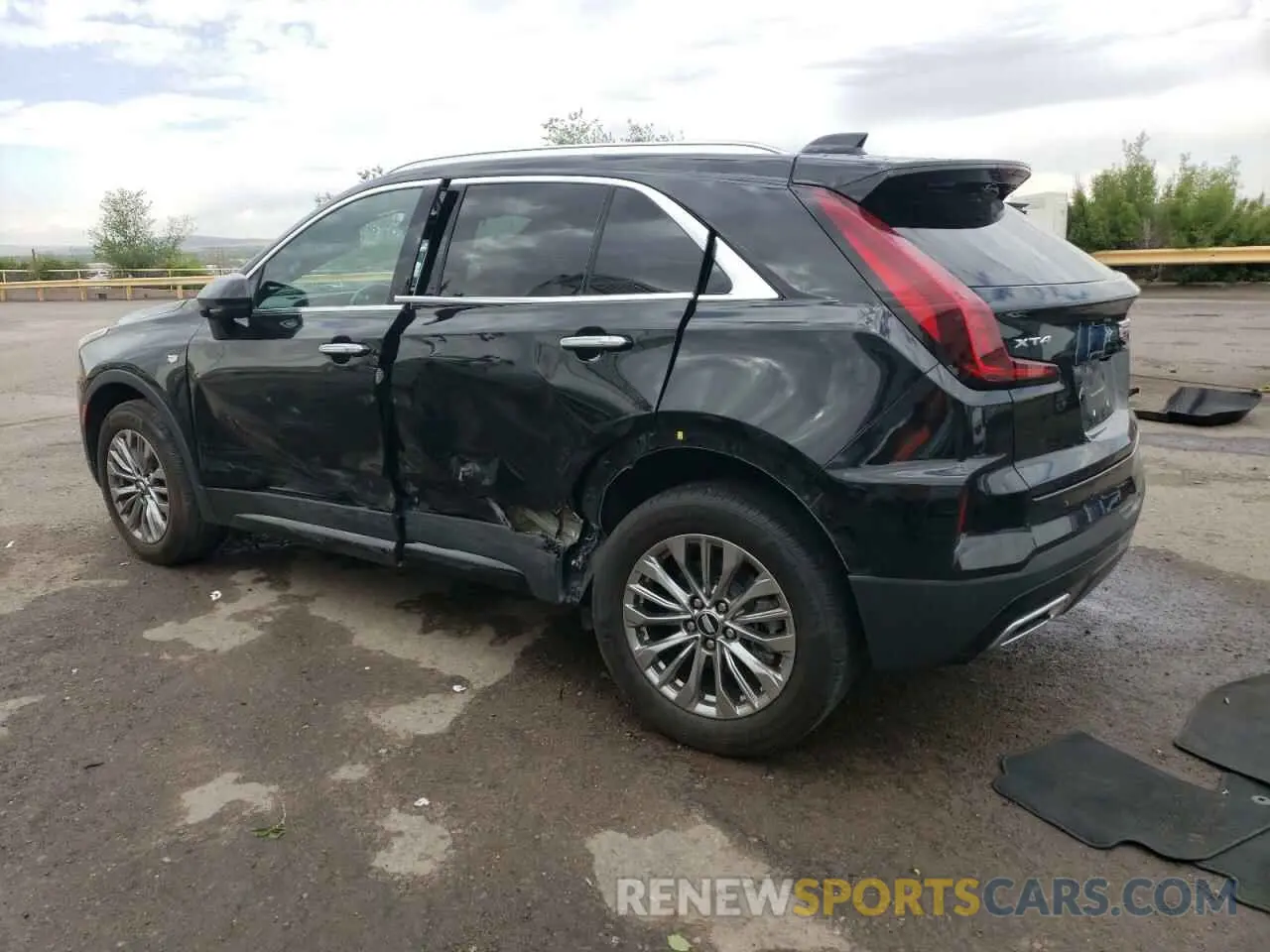 2 Photograph of a damaged car 1GYFZCR43RF221412 CADILLAC XT4 2024