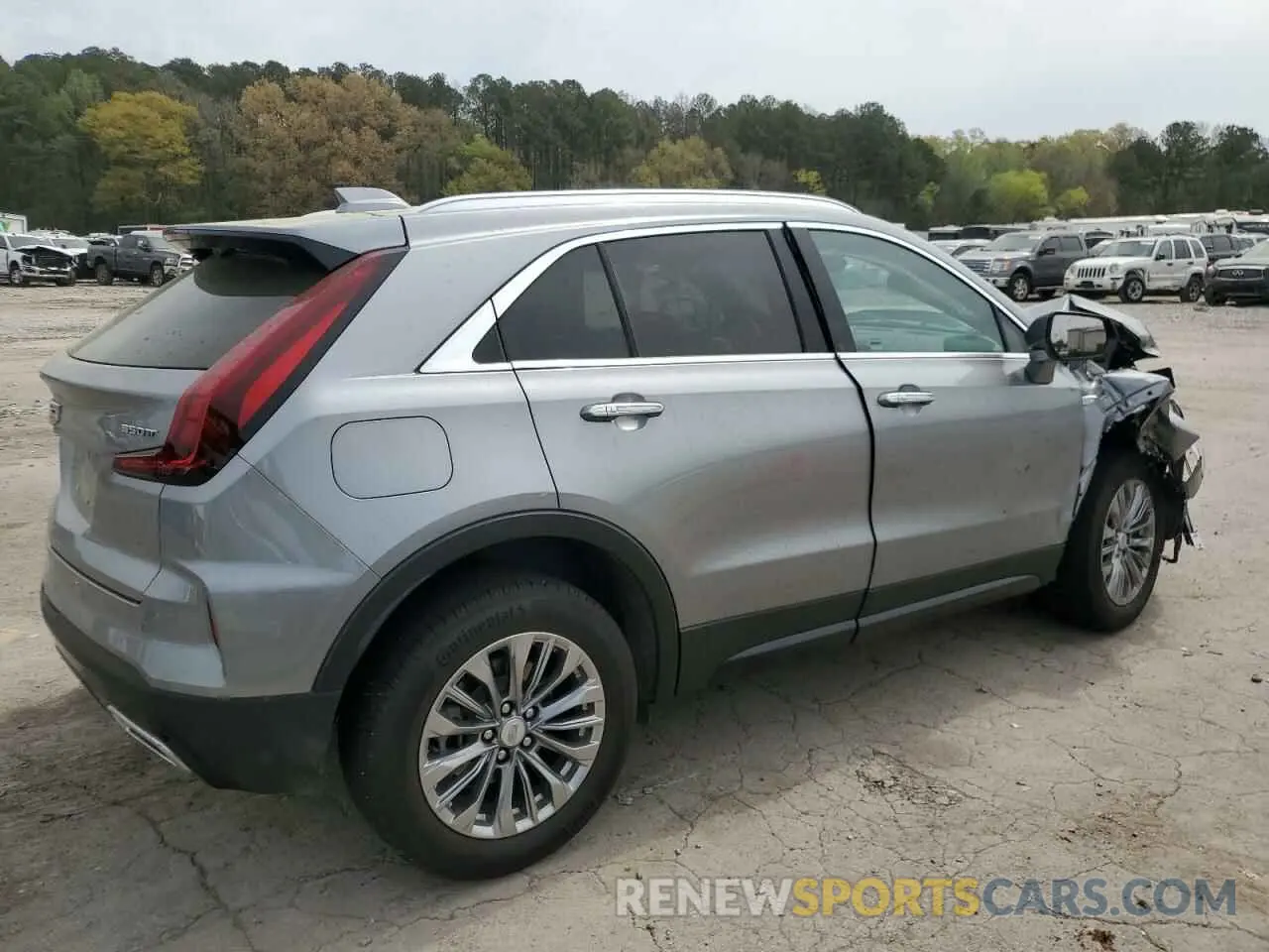 3 Photograph of a damaged car 1GYFZCR45RF116208 CADILLAC XT4 2024
