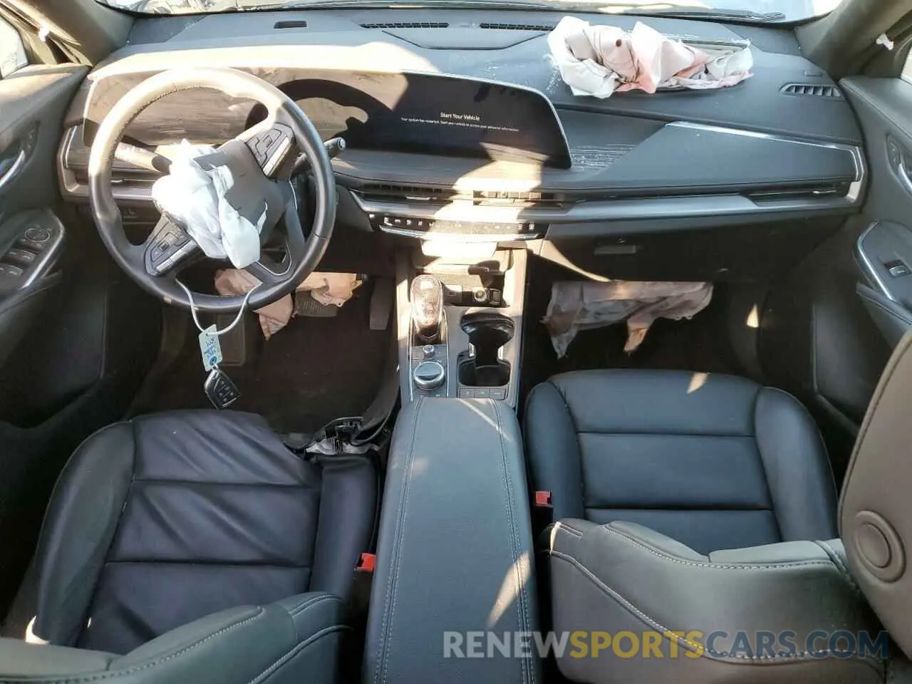 8 Photograph of a damaged car 1GYFZCR47RF126643 CADILLAC XT4 2024