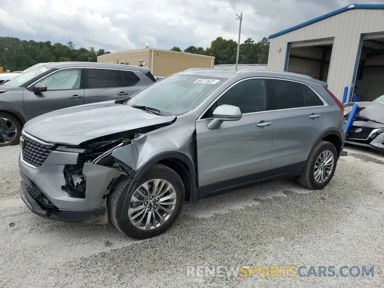 1 Photograph of a damaged car 1GYFZCR47RF146178 CADILLAC XT4 2024