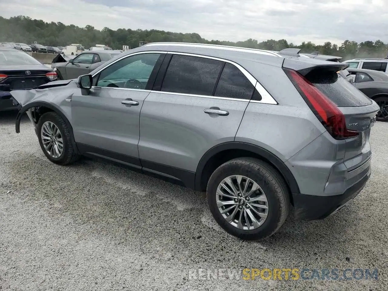 2 Photograph of a damaged car 1GYFZCR47RF146178 CADILLAC XT4 2024