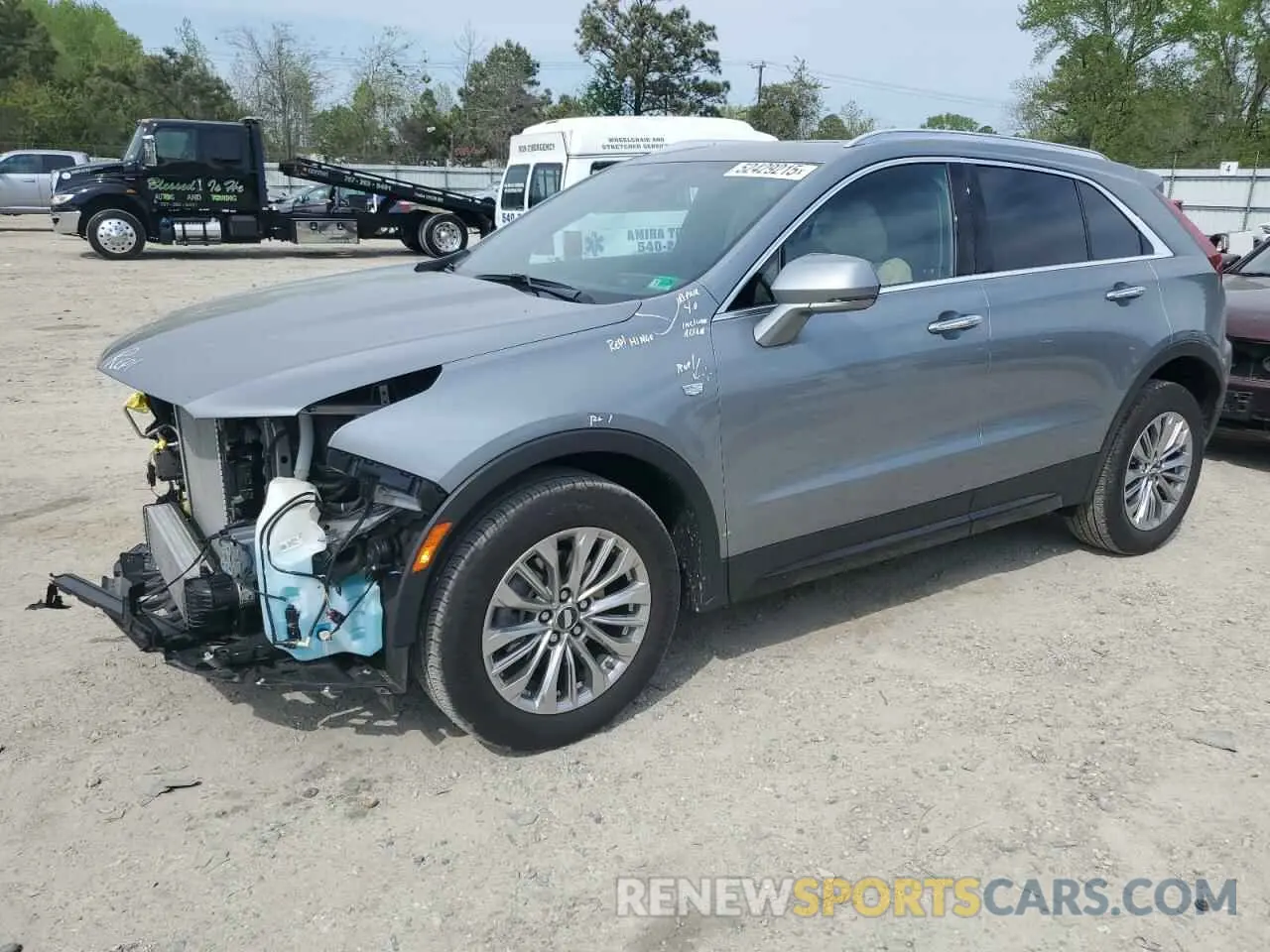 1 Photograph of a damaged car 1GYFZCR48RF169081 CADILLAC XT4 2024