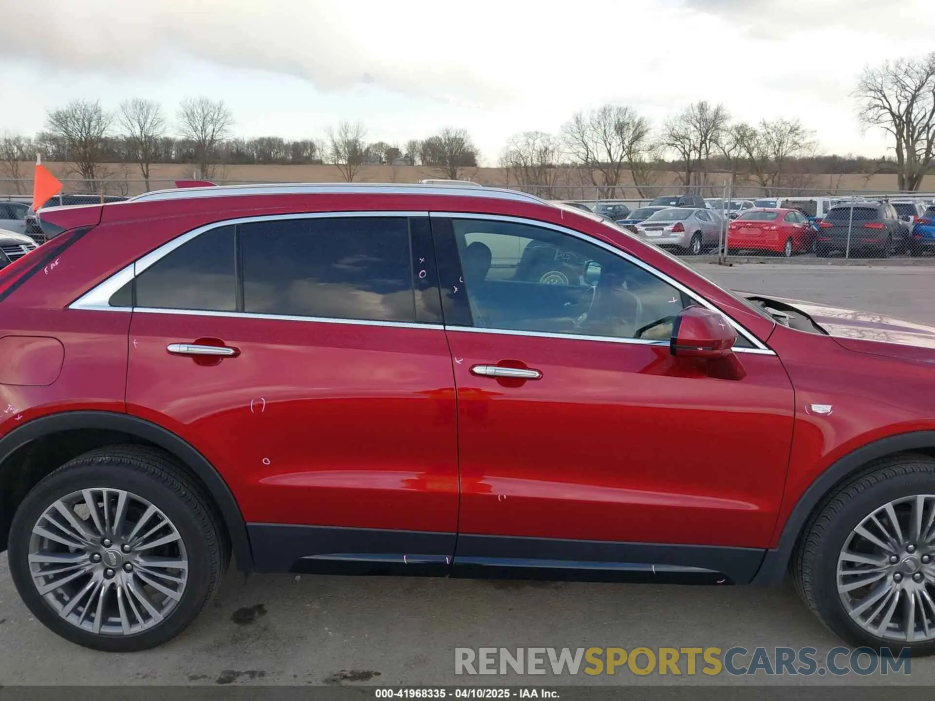 13 Photograph of a damaged car 1GYFZDR40RF102464 CADILLAC XT4 2024