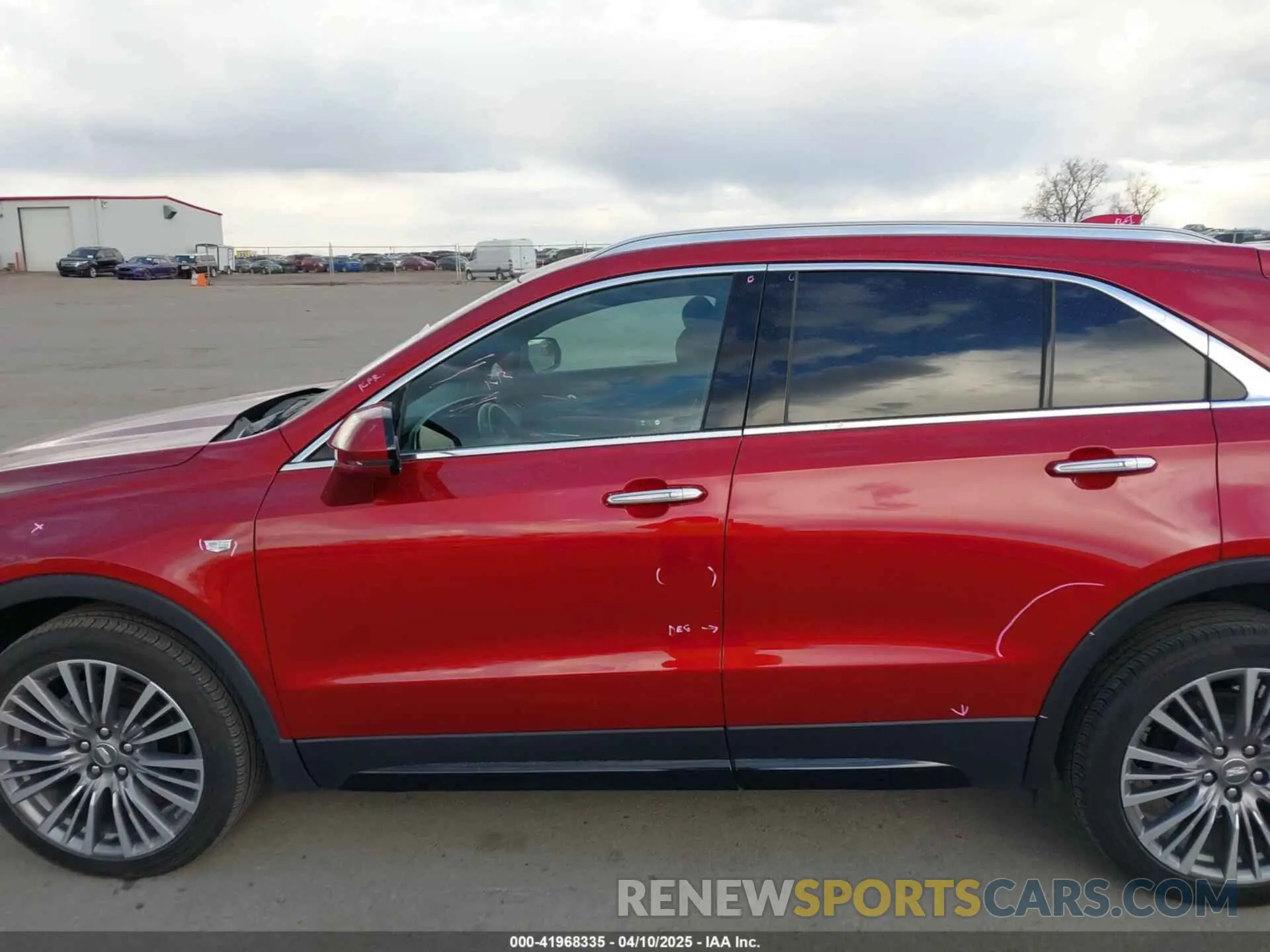 14 Photograph of a damaged car 1GYFZDR40RF102464 CADILLAC XT4 2024