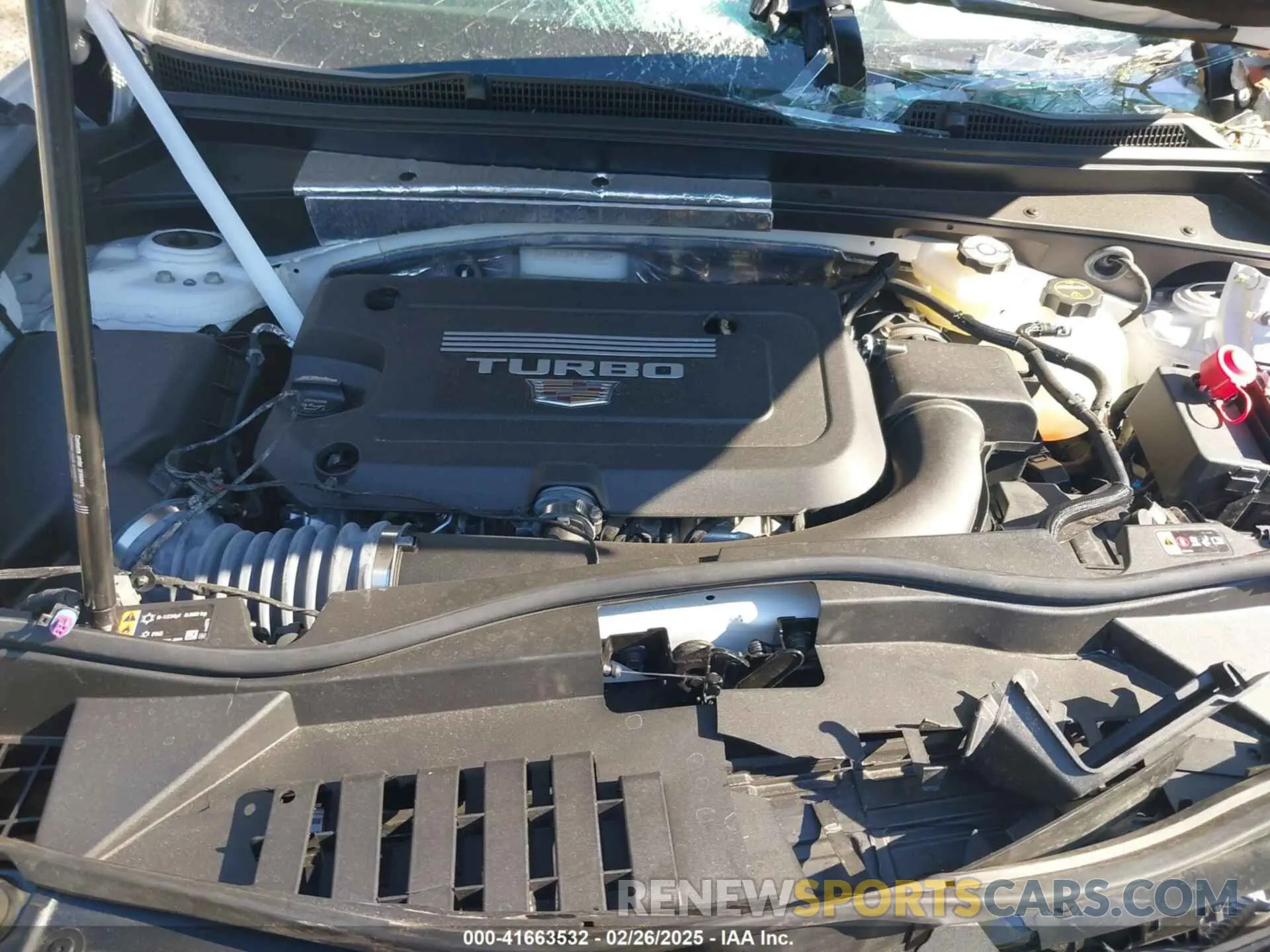 10 Photograph of a damaged car 1GYFZDR41RF206526 CADILLAC XT4 2024