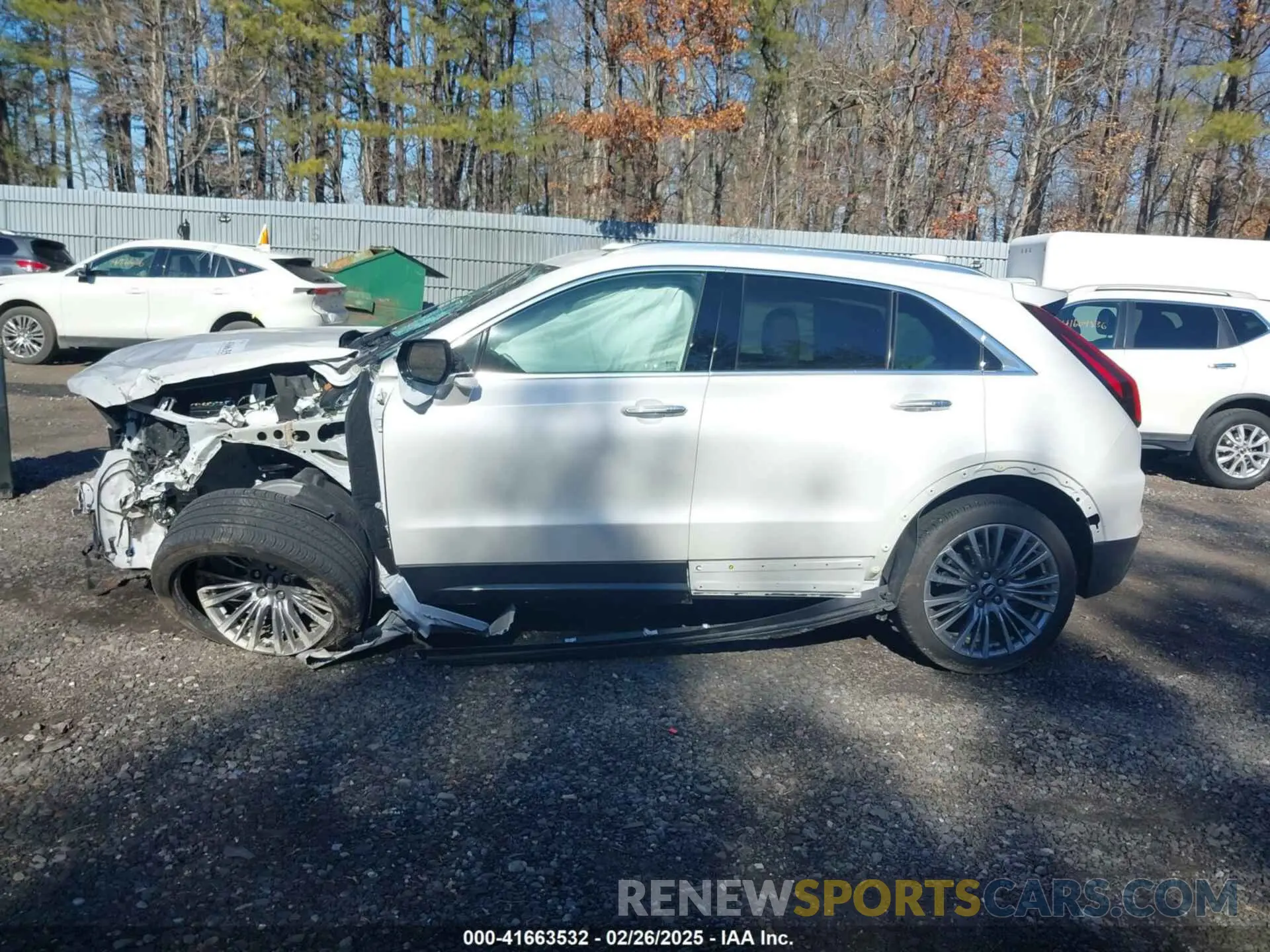 13 Photograph of a damaged car 1GYFZDR41RF206526 CADILLAC XT4 2024