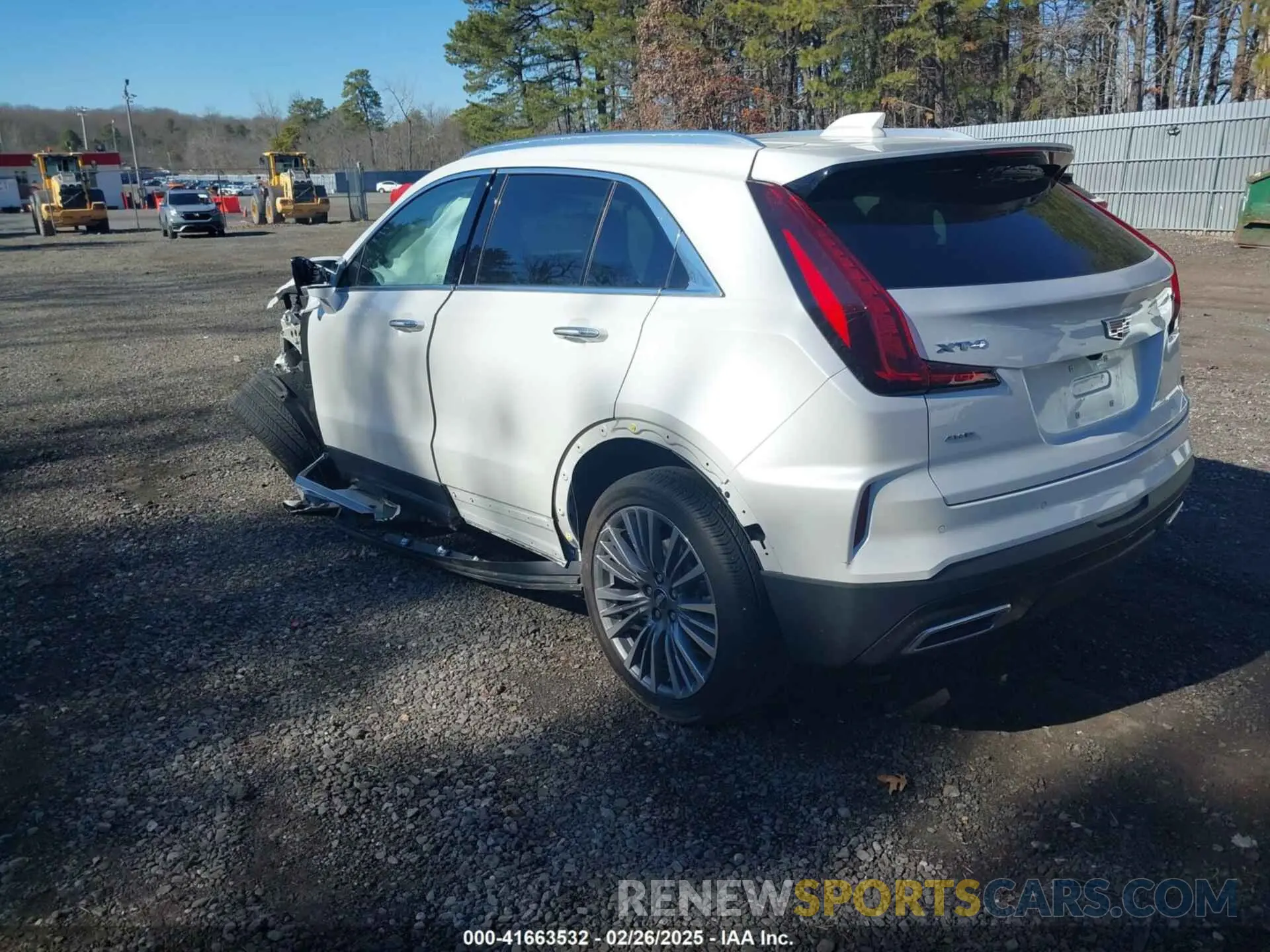 3 Photograph of a damaged car 1GYFZDR41RF206526 CADILLAC XT4 2024