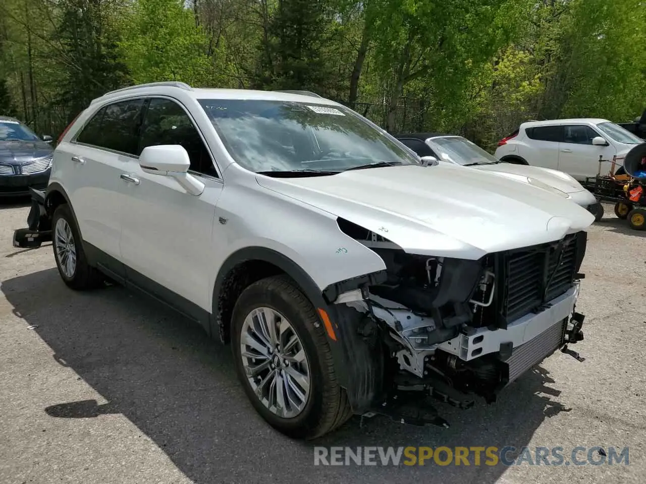 4 Photograph of a damaged car 1GYFZDR42RF162925 CADILLAC XT4 2024