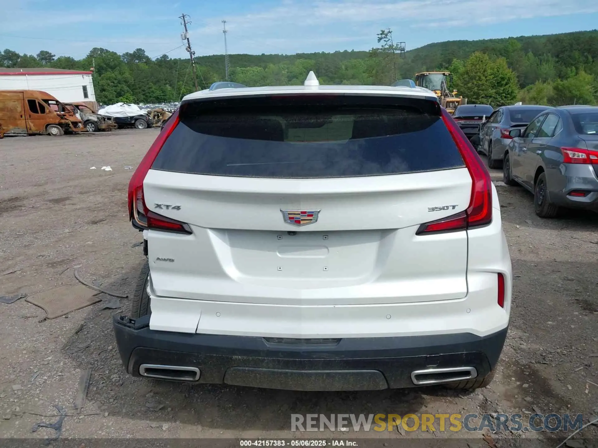 16 Photograph of a damaged car 1GYFZDR43RF147835 CADILLAC XT4 2024