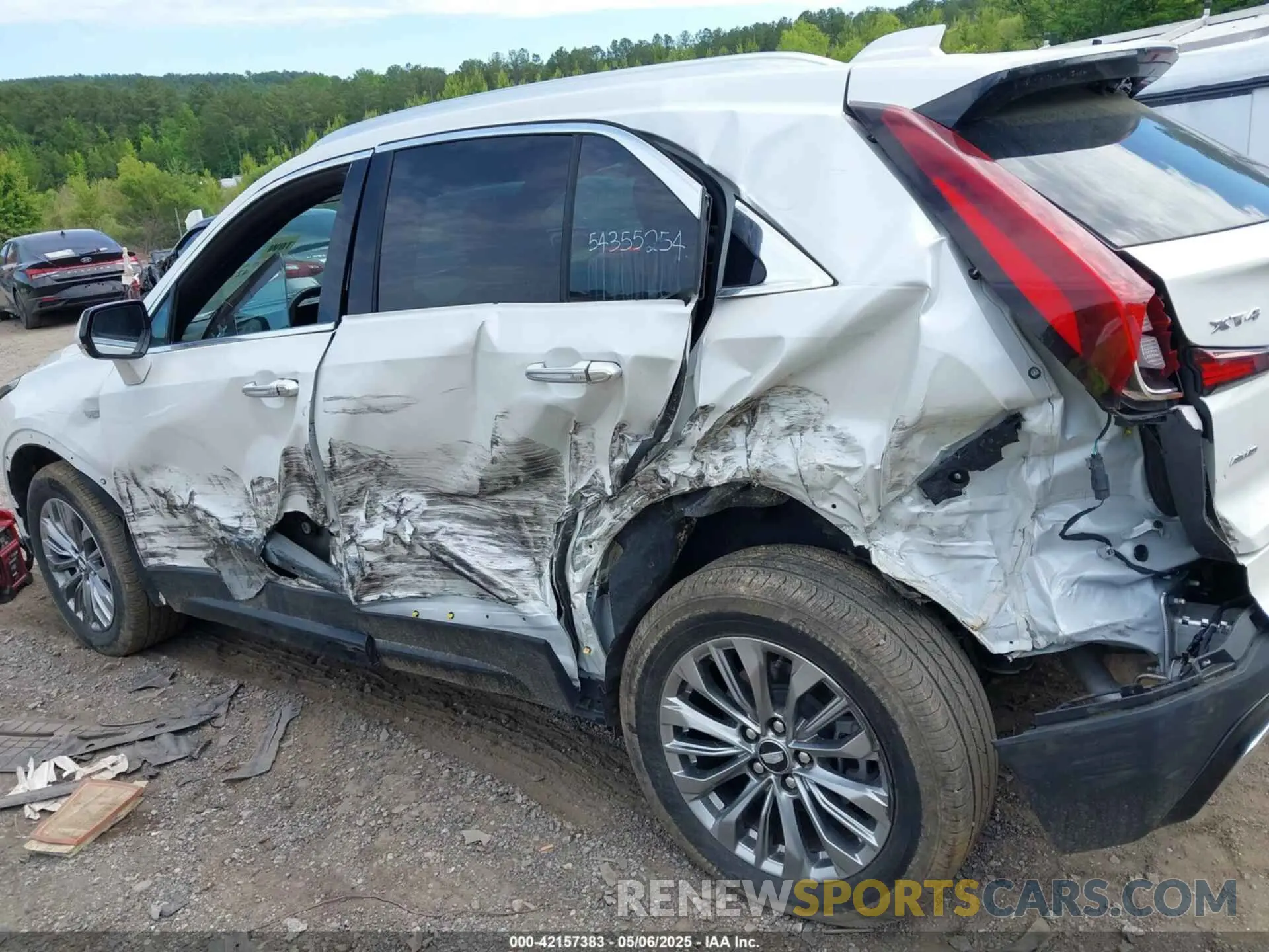6 Photograph of a damaged car 1GYFZDR43RF147835 CADILLAC XT4 2024