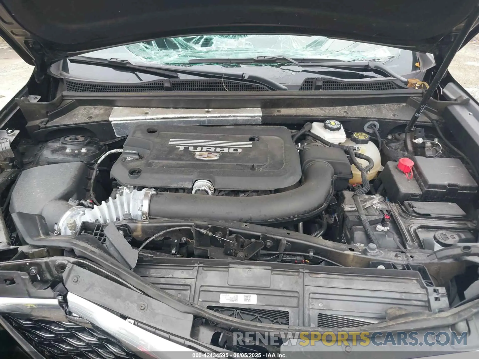 10 Photograph of a damaged car 1GYFZDR44RF147956 CADILLAC XT4 2024