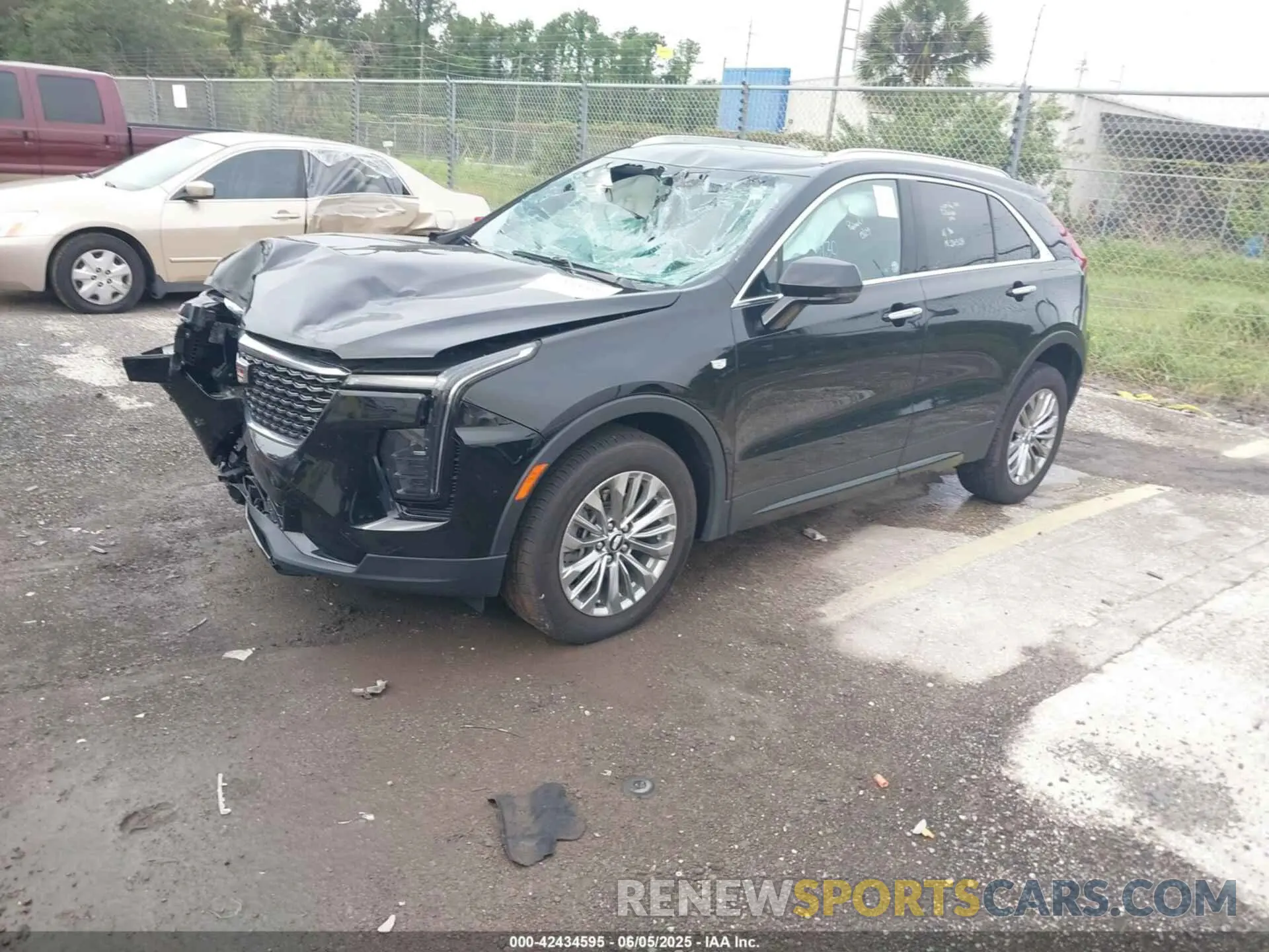 2 Photograph of a damaged car 1GYFZDR44RF147956 CADILLAC XT4 2024