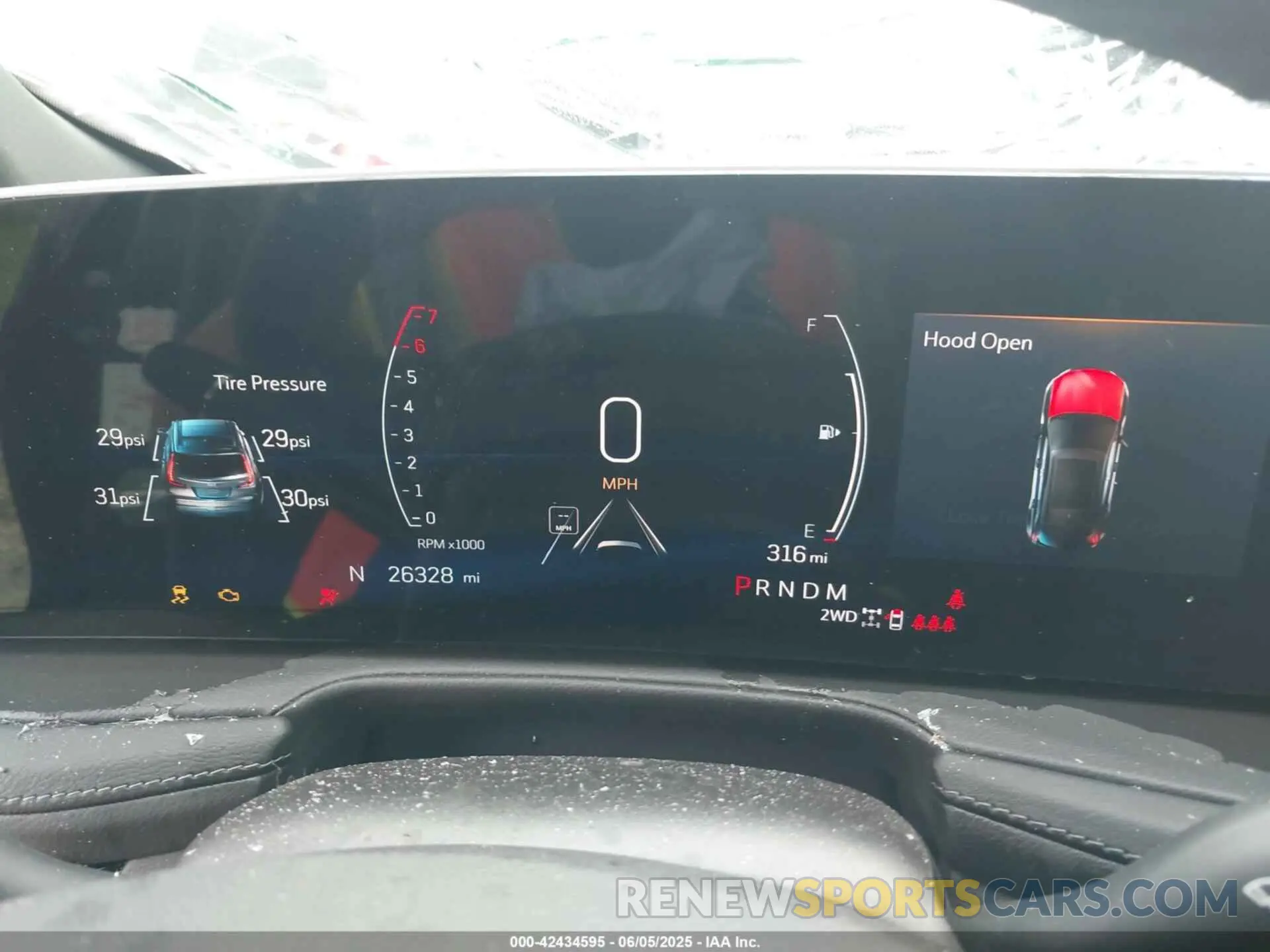 7 Photograph of a damaged car 1GYFZDR44RF147956 CADILLAC XT4 2024