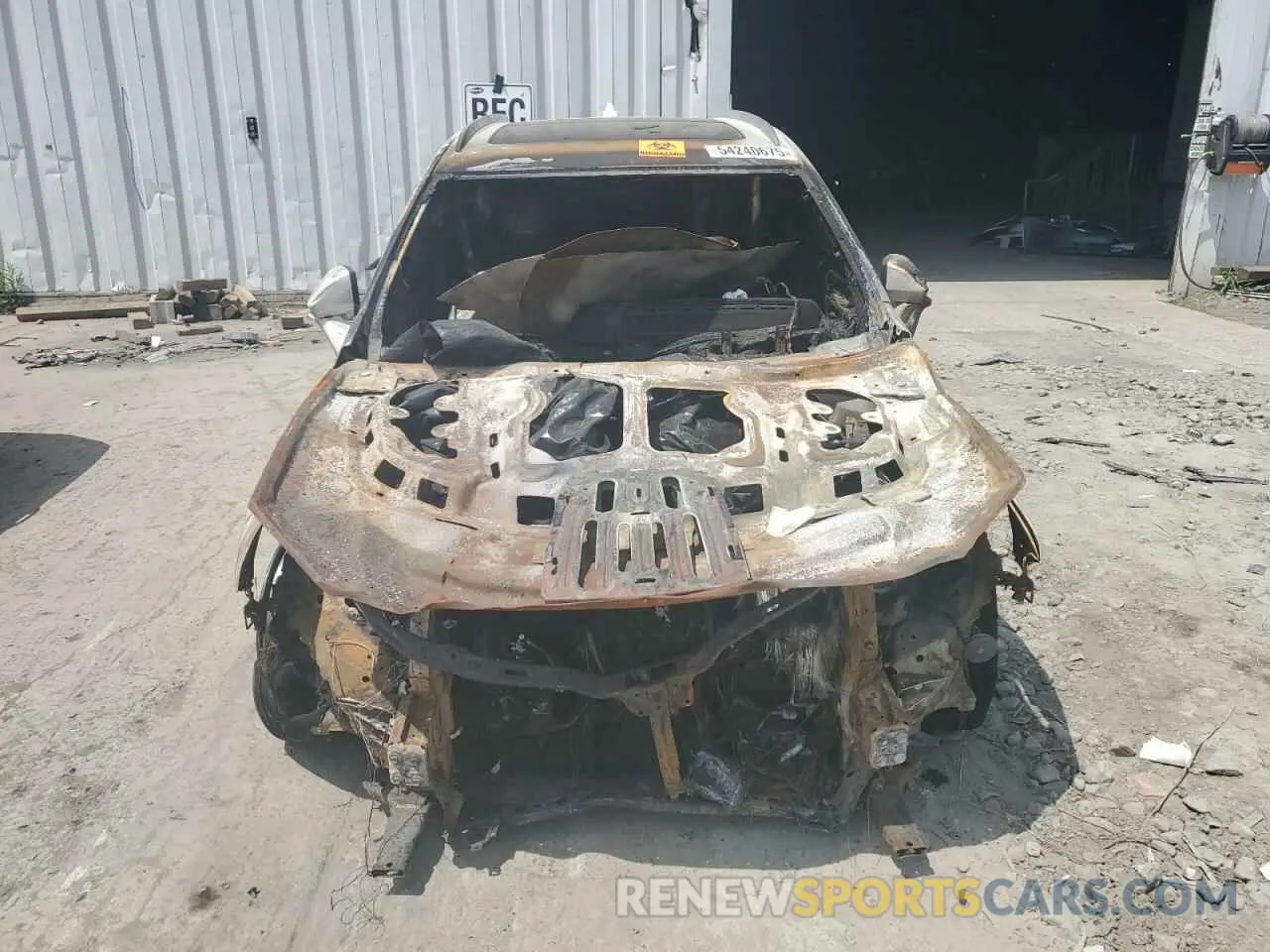 5 Photograph of a damaged car 1GYFZDR45RF102198 CADILLAC XT4 2024