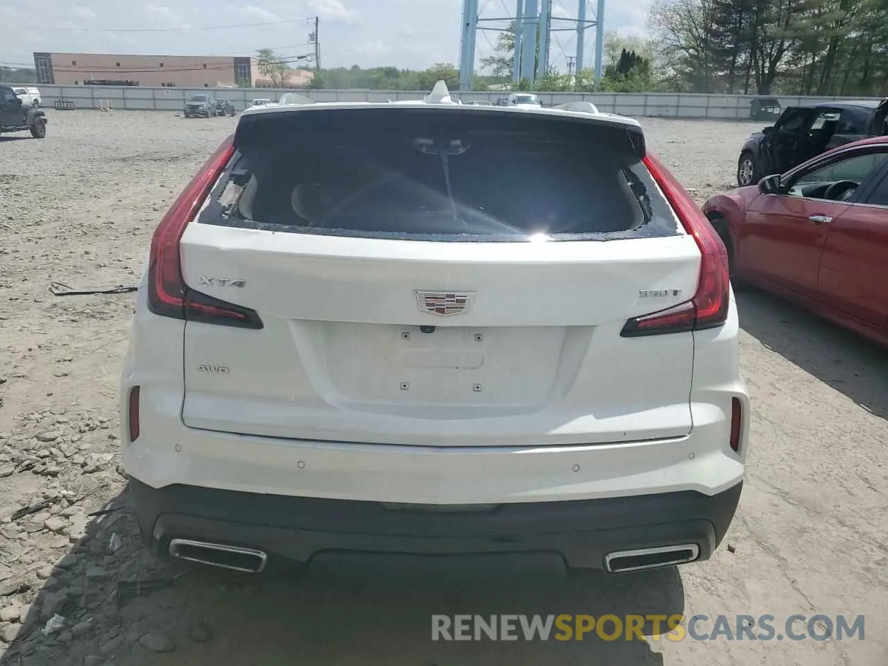 6 Photograph of a damaged car 1GYFZDR45RF102198 CADILLAC XT4 2024