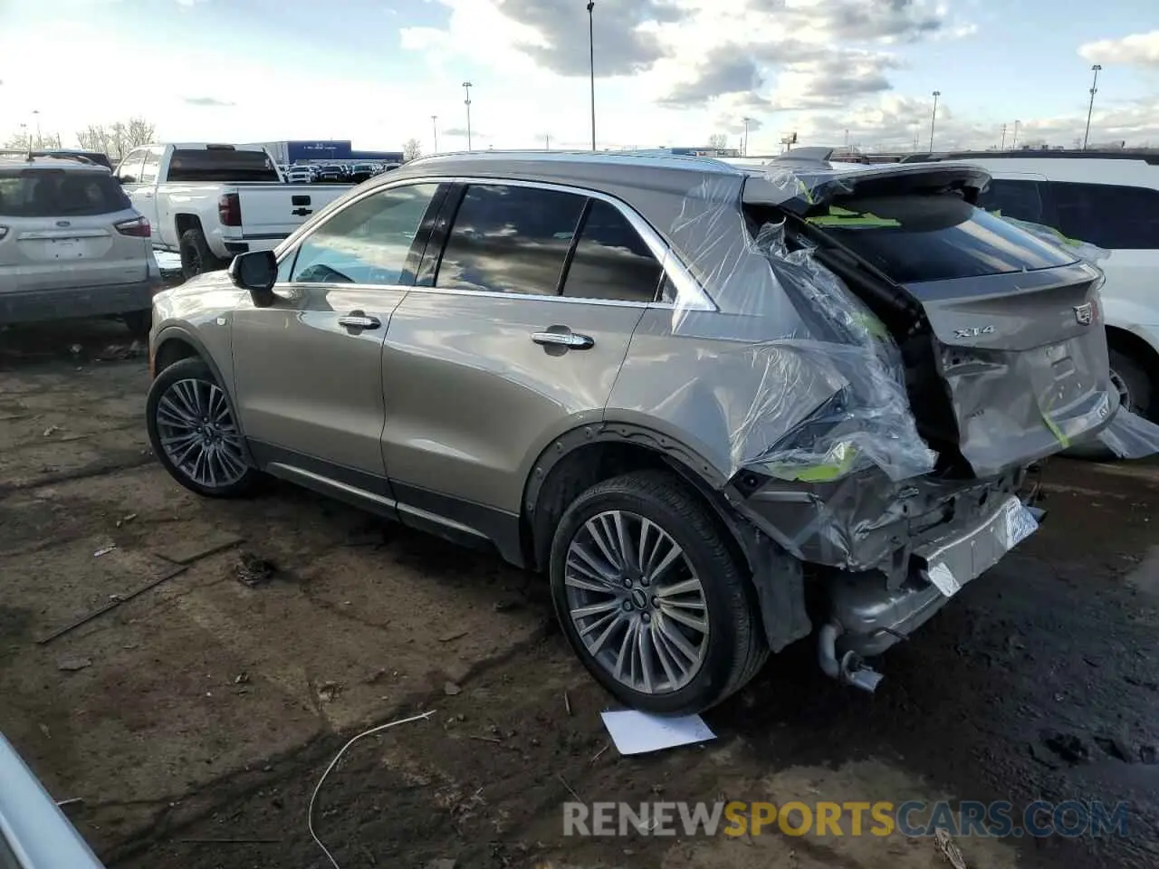 2 Photograph of a damaged car 1GYFZDR4XRF164616 CADILLAC XT4 2024