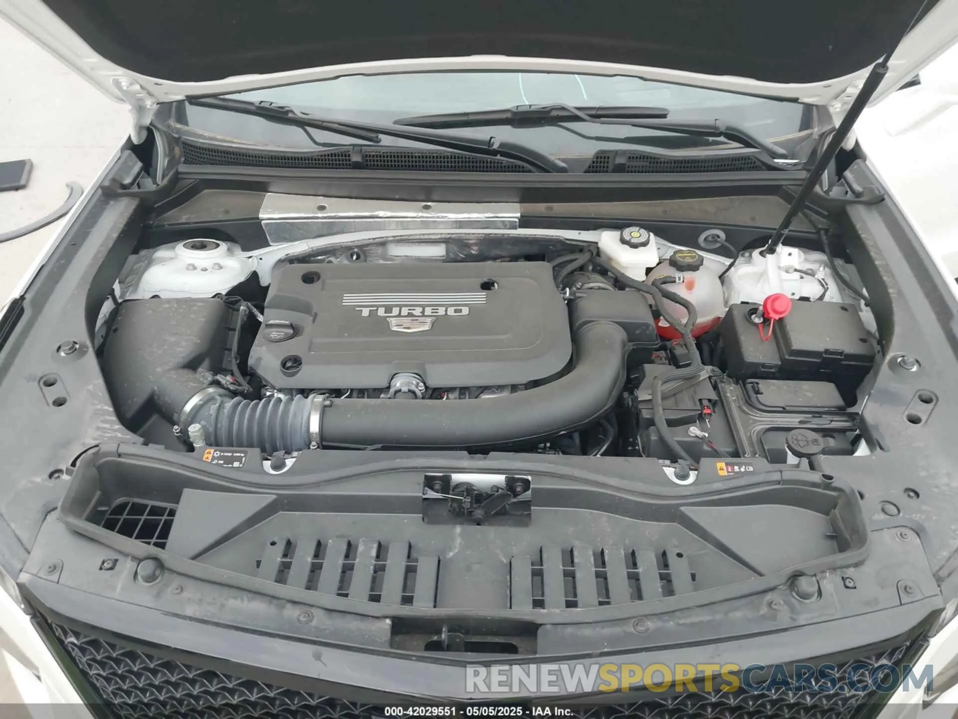 10 Photograph of a damaged car 1GYFZER42RF246488 CADILLAC XT4 2024