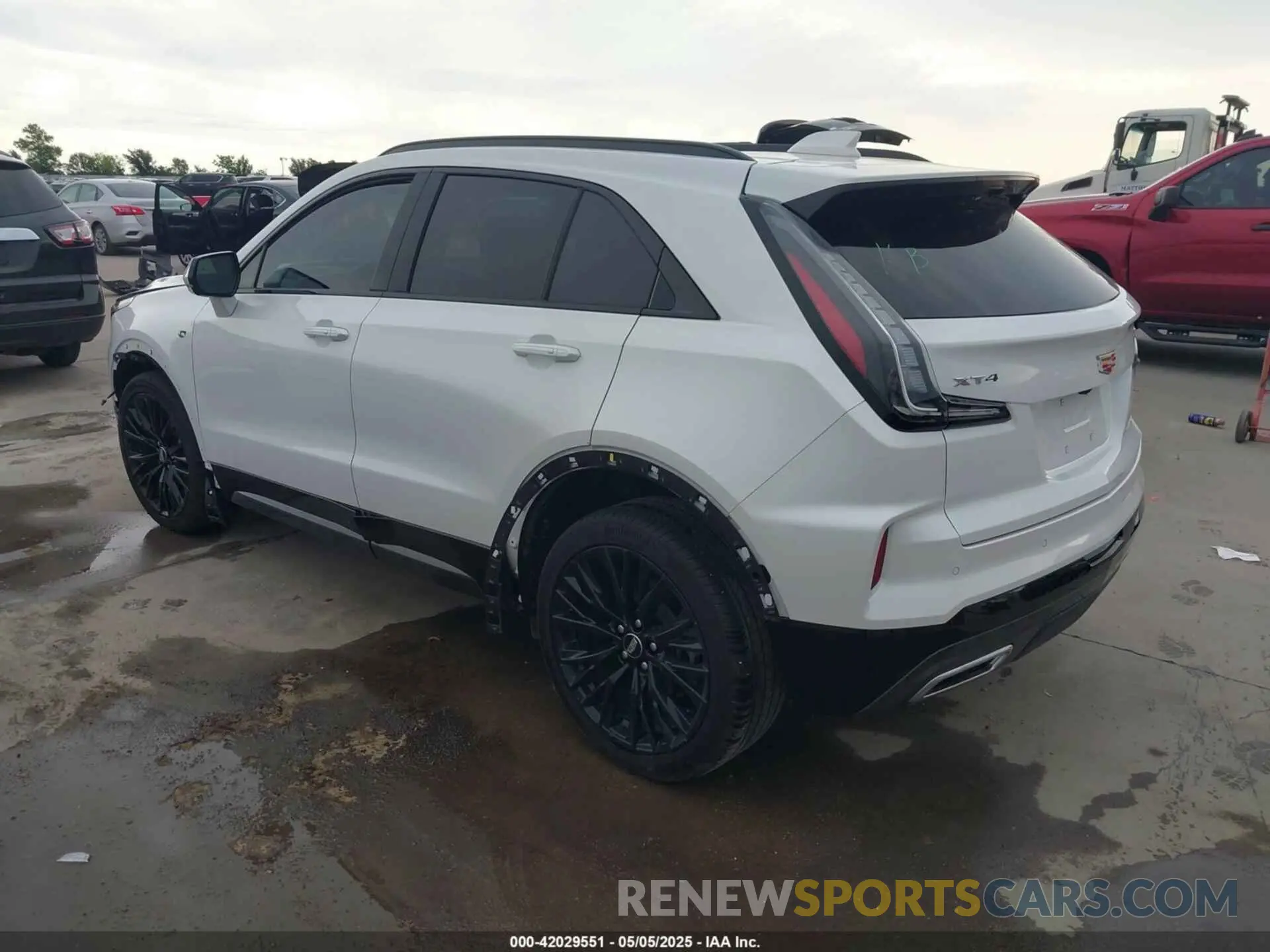 3 Photograph of a damaged car 1GYFZER42RF246488 CADILLAC XT4 2024