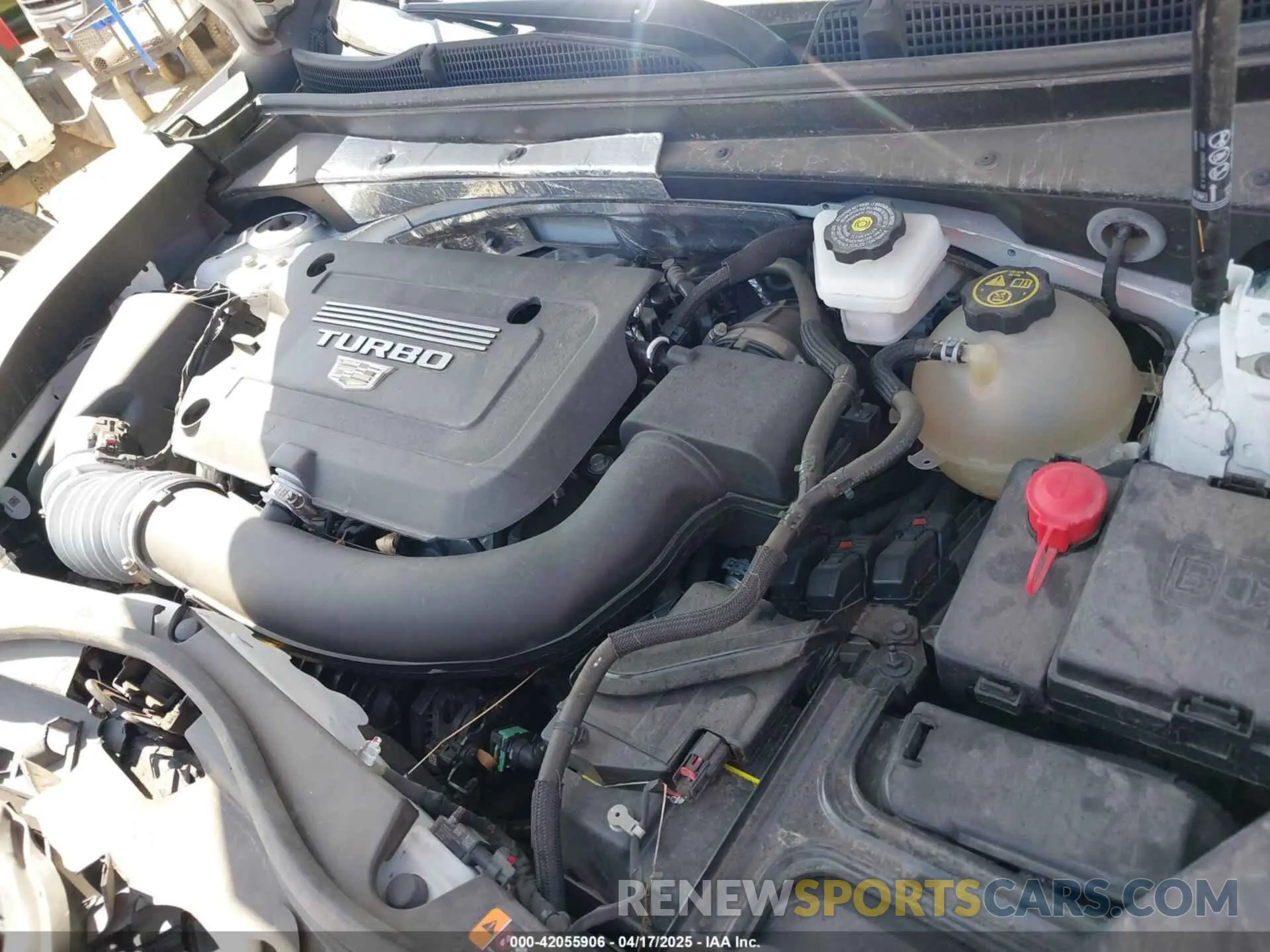 10 Photograph of a damaged car 1GYFZER43RF133293 CADILLAC XT4 2024