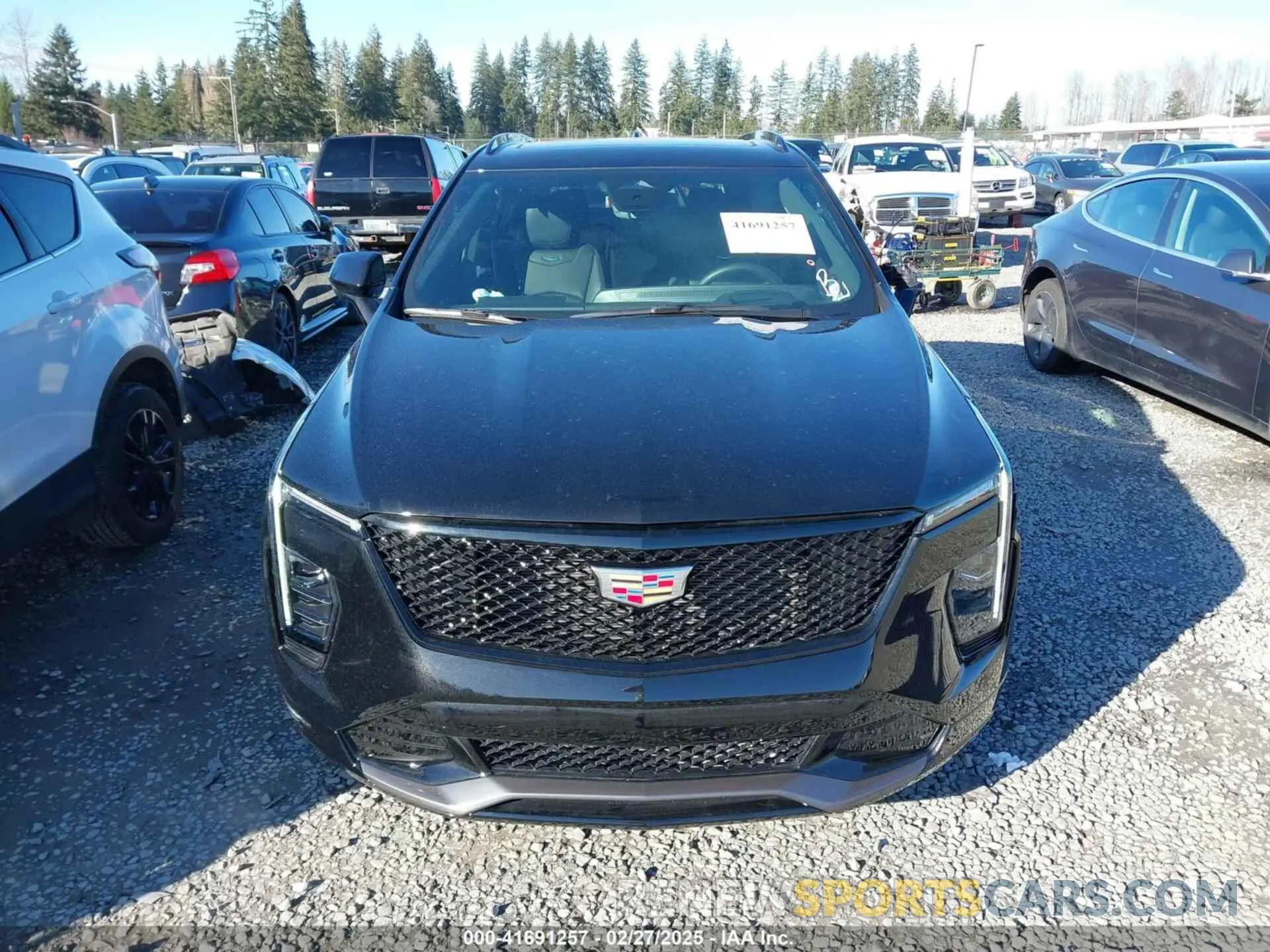 12 Photograph of a damaged car 1GYFZFR44RF198384 CADILLAC XT4 2024