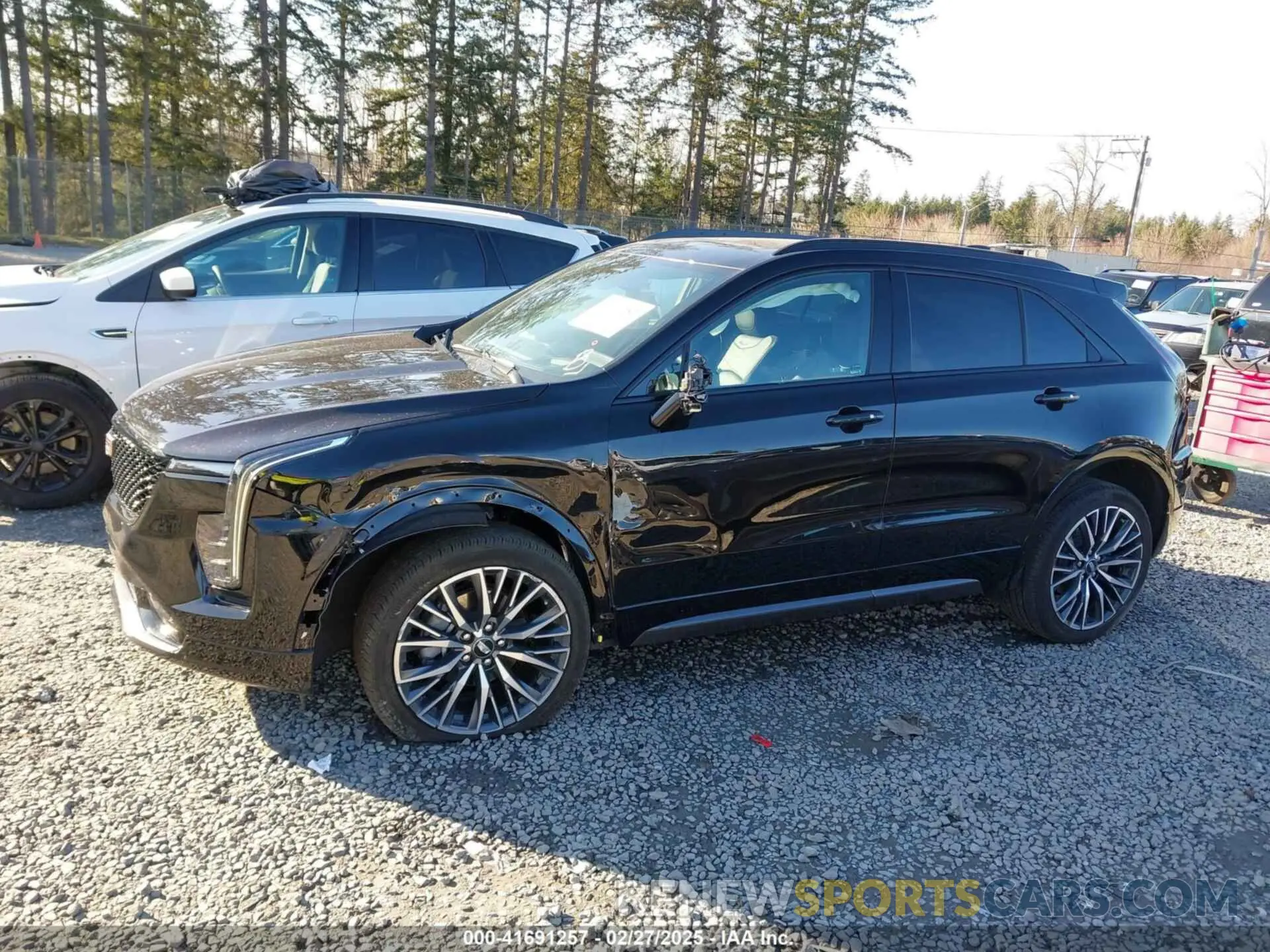 14 Photograph of a damaged car 1GYFZFR44RF198384 CADILLAC XT4 2024