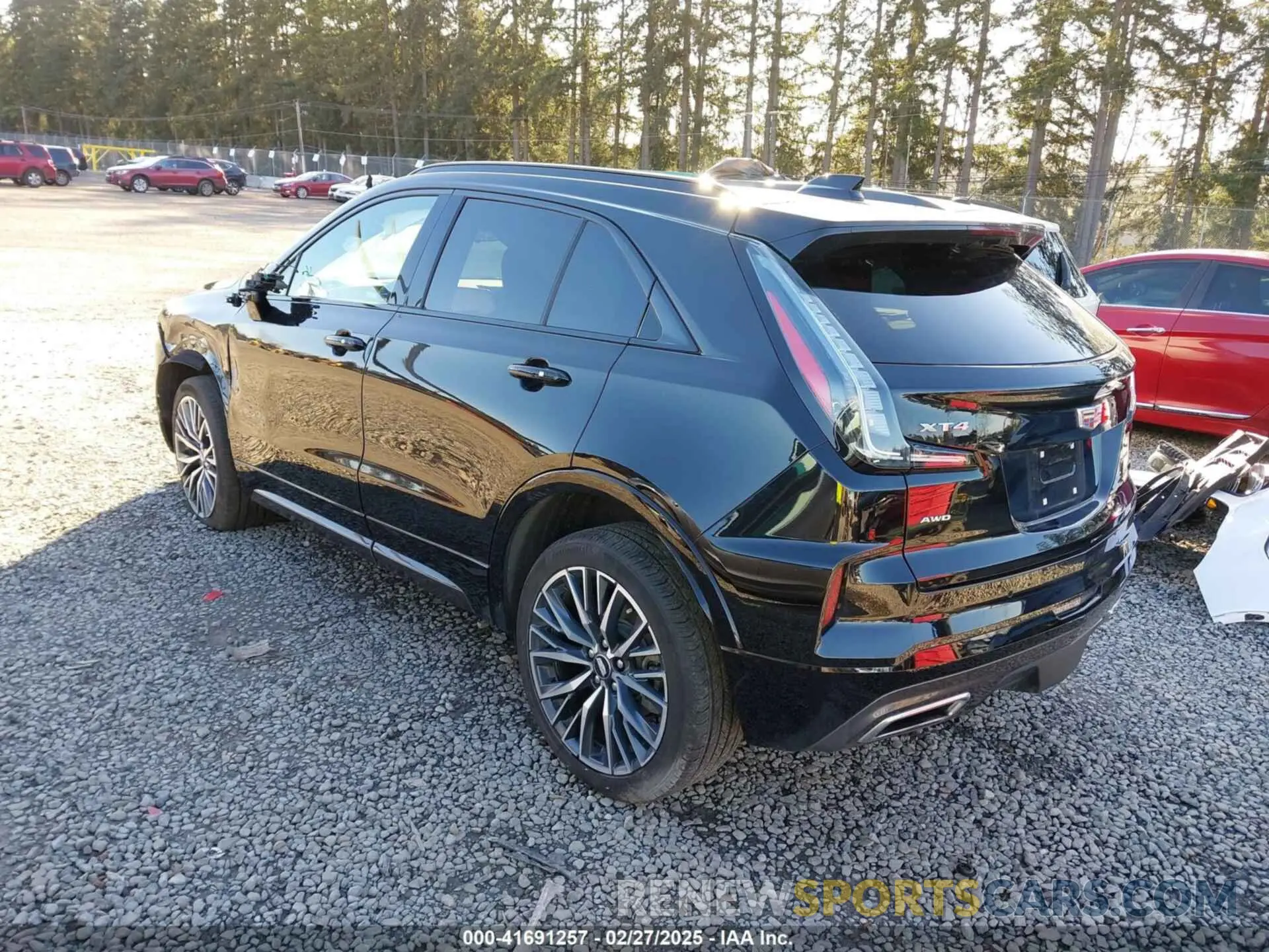 3 Photograph of a damaged car 1GYFZFR44RF198384 CADILLAC XT4 2024