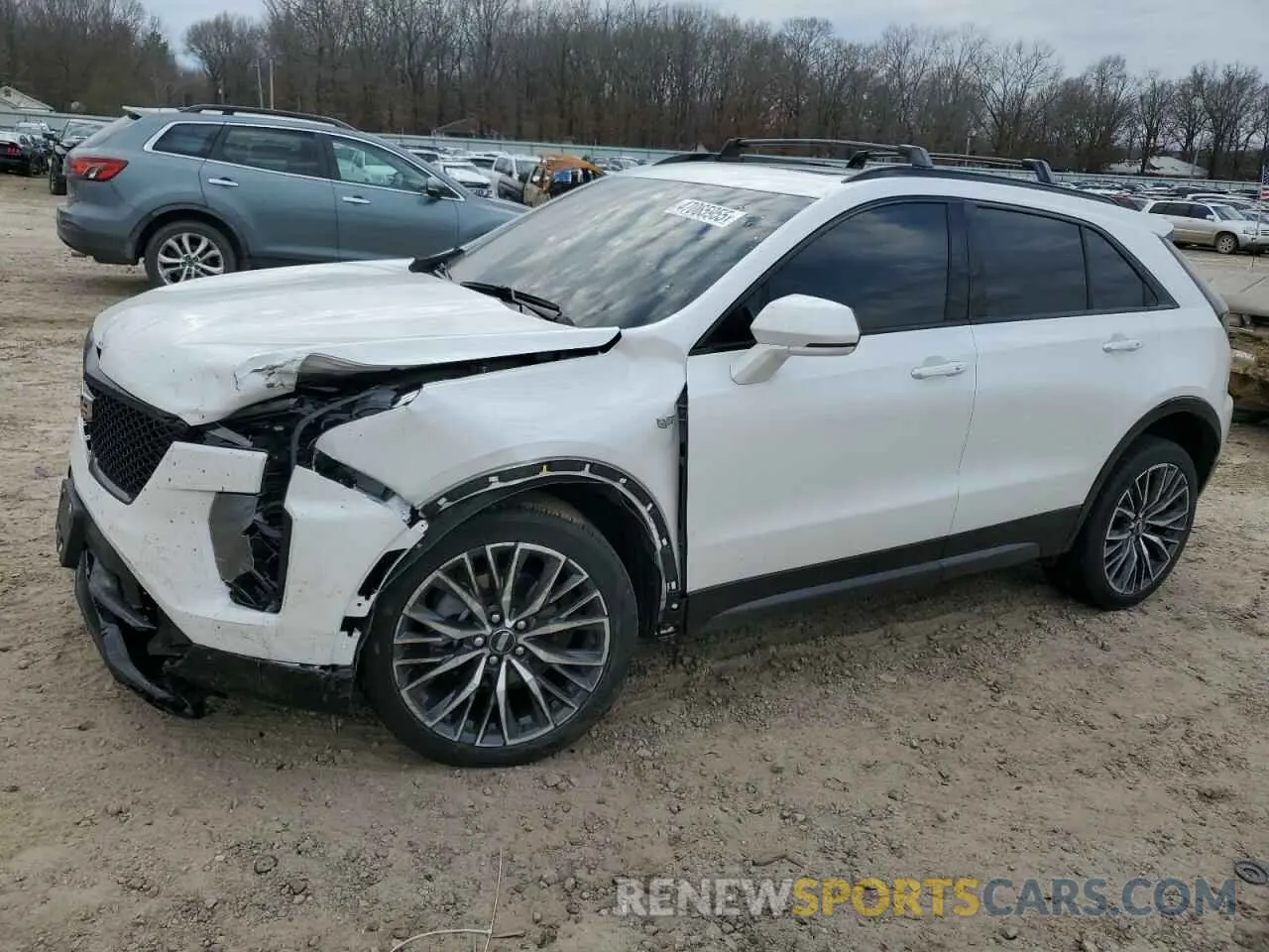 1 Photograph of a damaged car 1GYFZFR45RF195266 CADILLAC XT4 2024