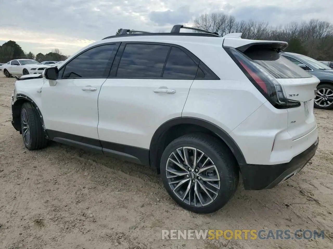 2 Photograph of a damaged car 1GYFZFR45RF195266 CADILLAC XT4 2024