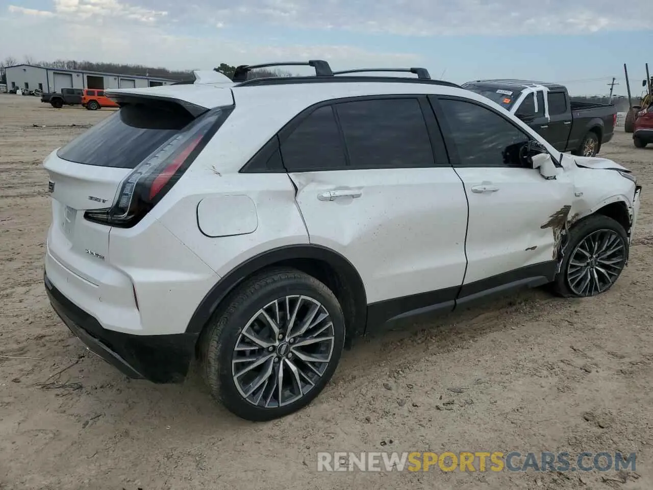 3 Photograph of a damaged car 1GYFZFR45RF195266 CADILLAC XT4 2024