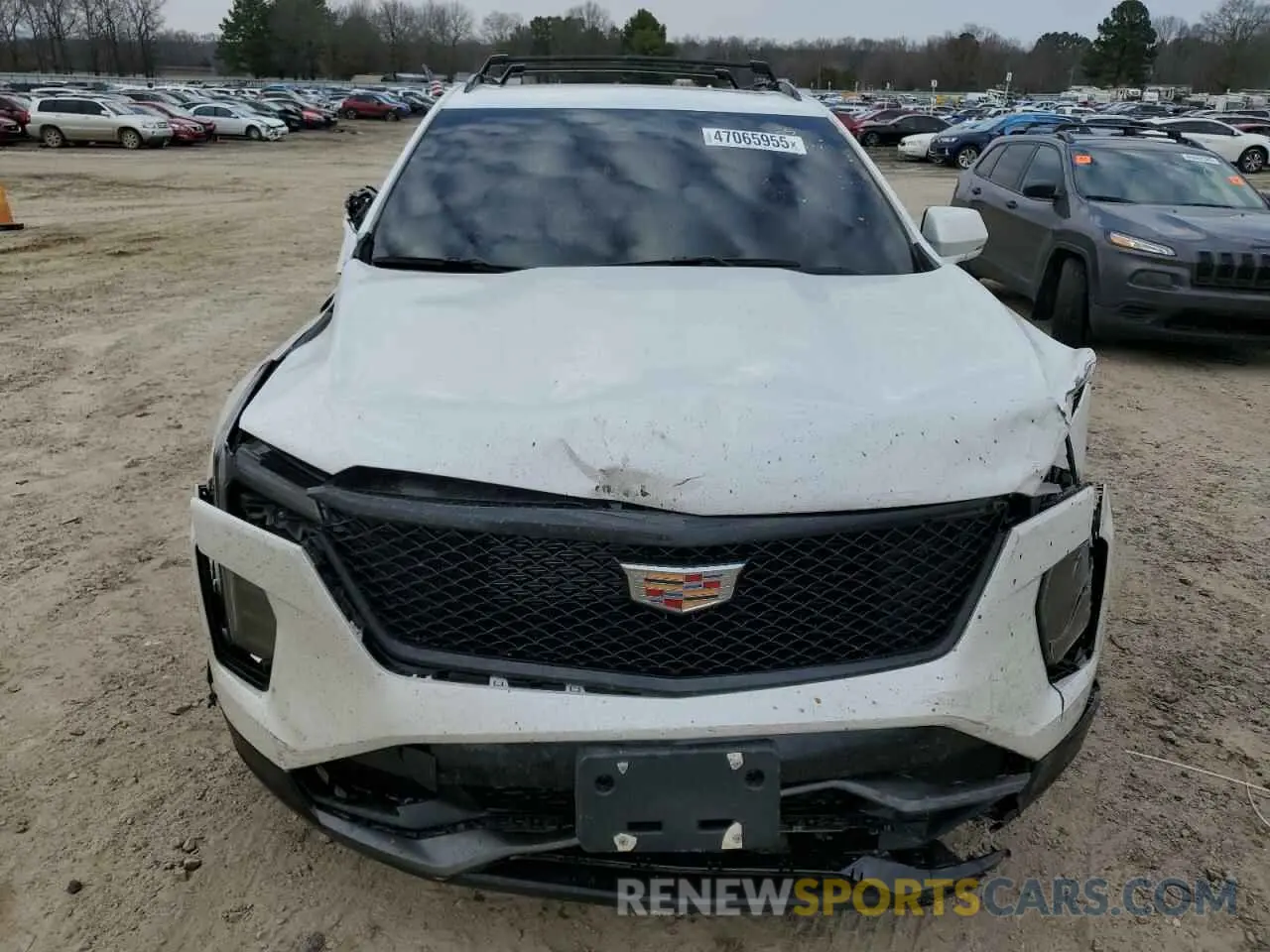 5 Photograph of a damaged car 1GYFZFR45RF195266 CADILLAC XT4 2024