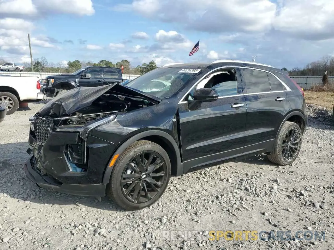 1 Photograph of a damaged car 1GYFZCR40SF126201 CADILLAC XT4 2025