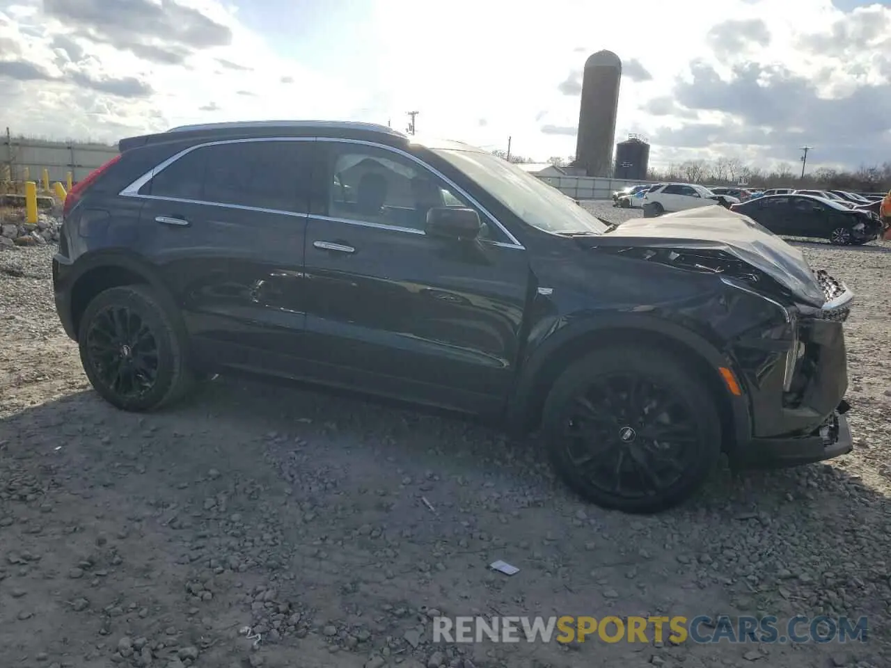 4 Photograph of a damaged car 1GYFZCR40SF126201 CADILLAC XT4 2025