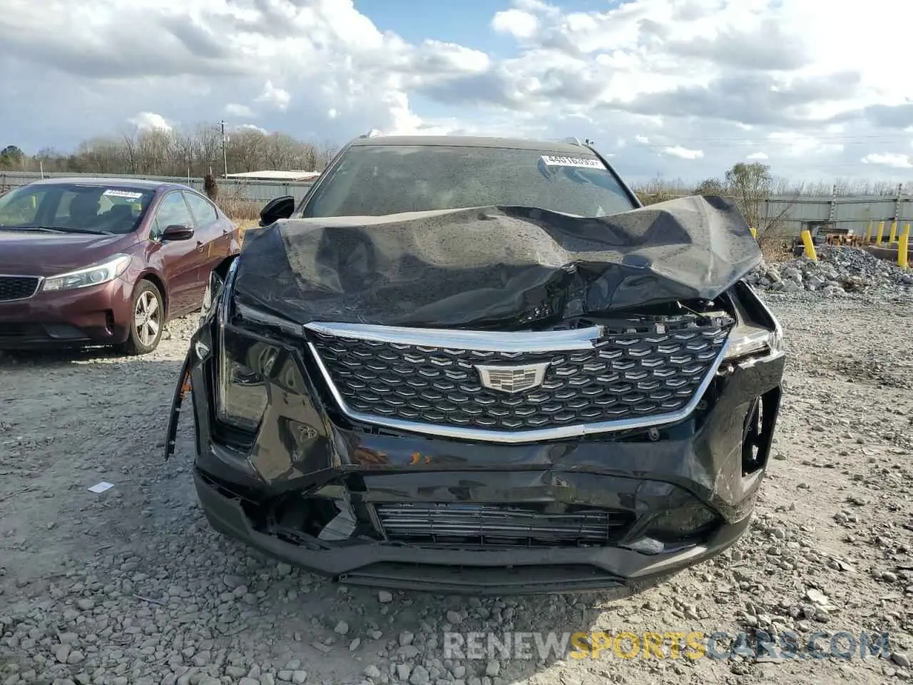 5 Photograph of a damaged car 1GYFZCR40SF126201 CADILLAC XT4 2025