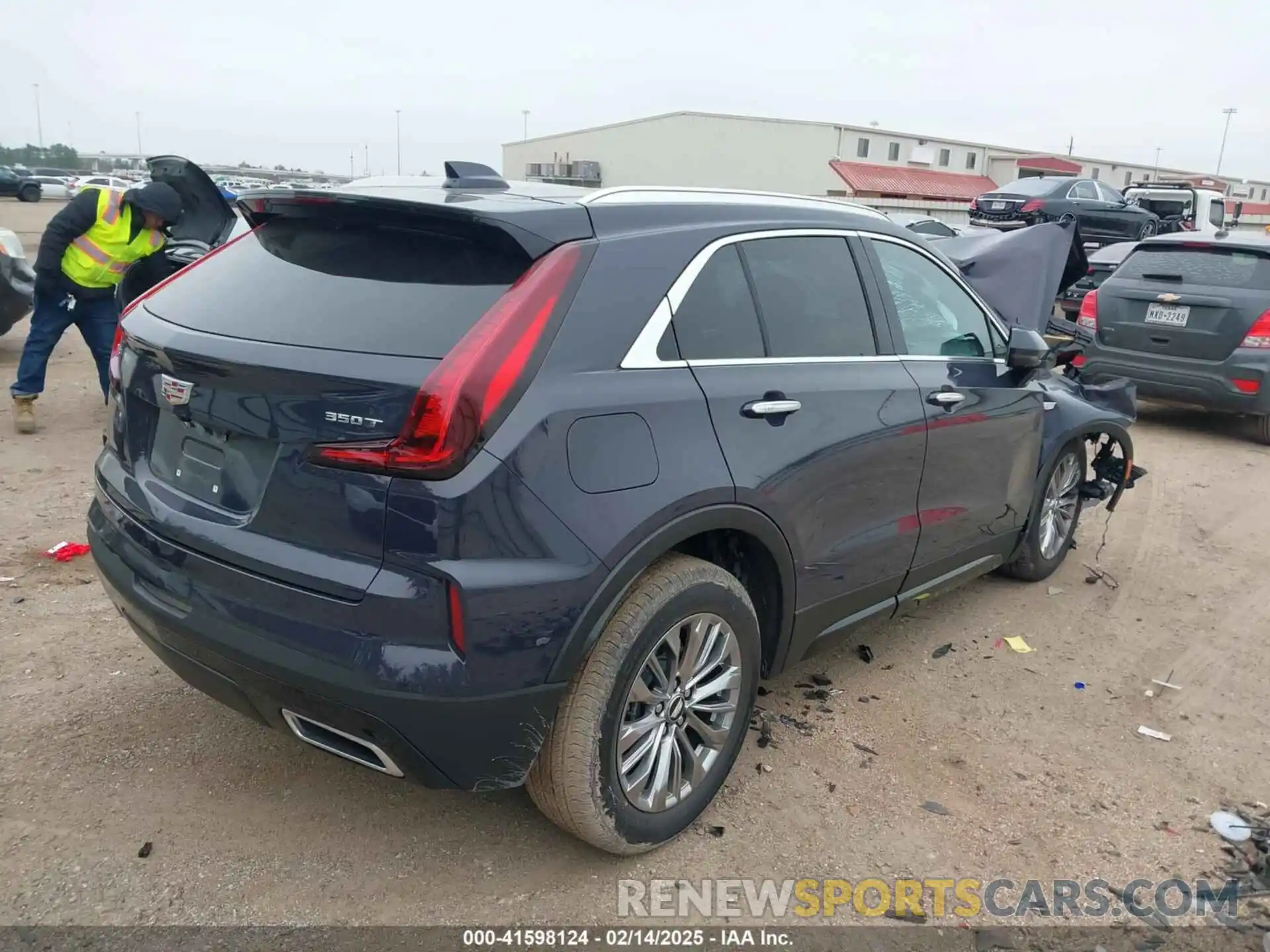 4 Photograph of a damaged car 1GYFZCR40SF148814 CADILLAC XT4 2025