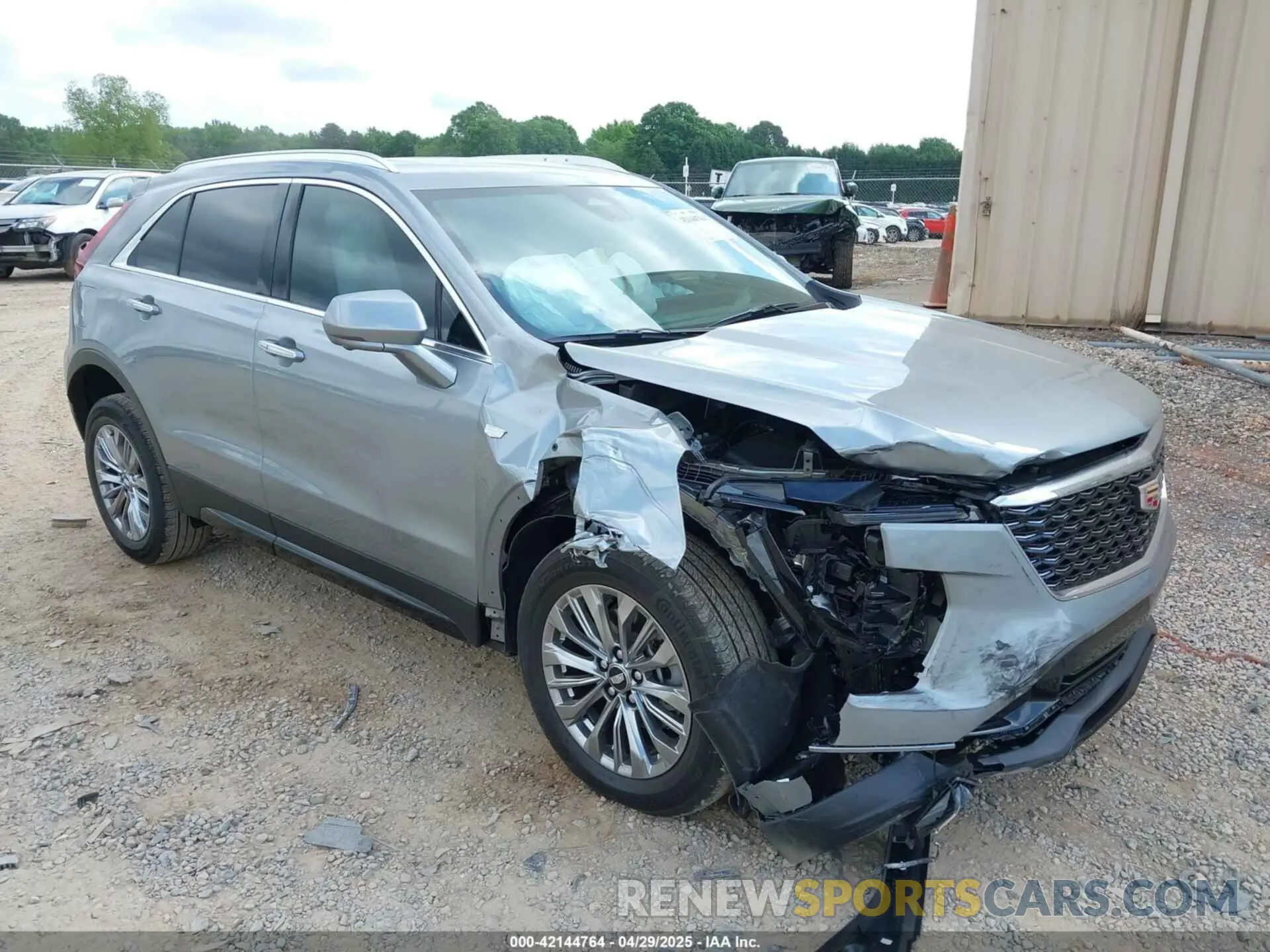 1 Photograph of a damaged car 1GYFZCR41SF142388 CADILLAC XT4 2025