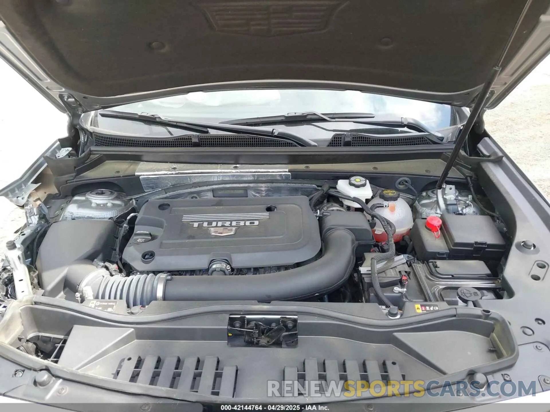 10 Photograph of a damaged car 1GYFZCR41SF142388 CADILLAC XT4 2025