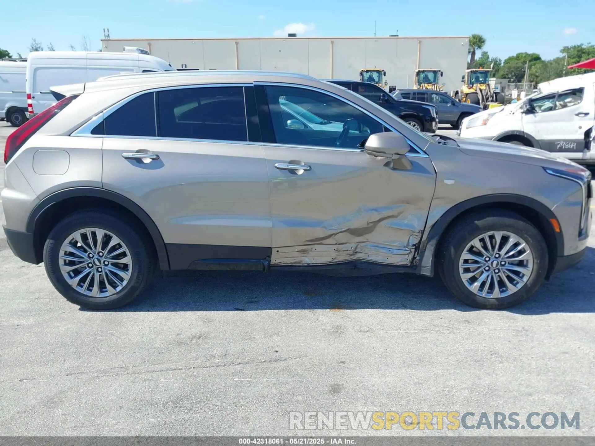 13 Photograph of a damaged car 1GYFZCR41SF152998 CADILLAC XT4 2025