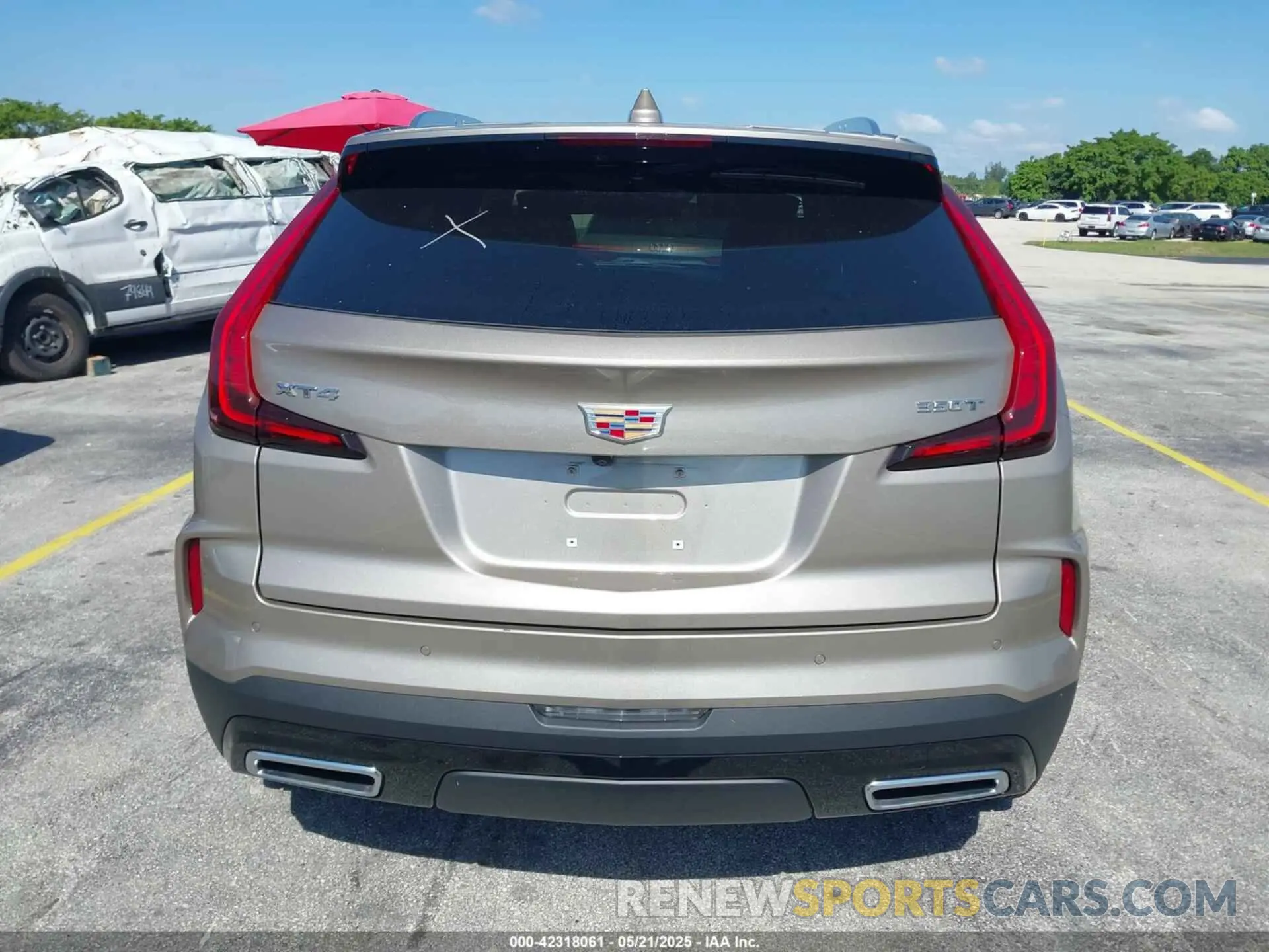16 Photograph of a damaged car 1GYFZCR41SF152998 CADILLAC XT4 2025