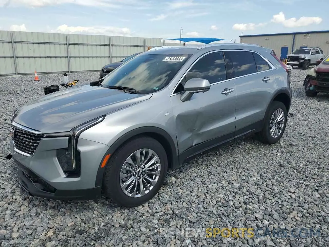 1 Photograph of a damaged car 1GYFZCR43SF128251 CADILLAC XT4 2025