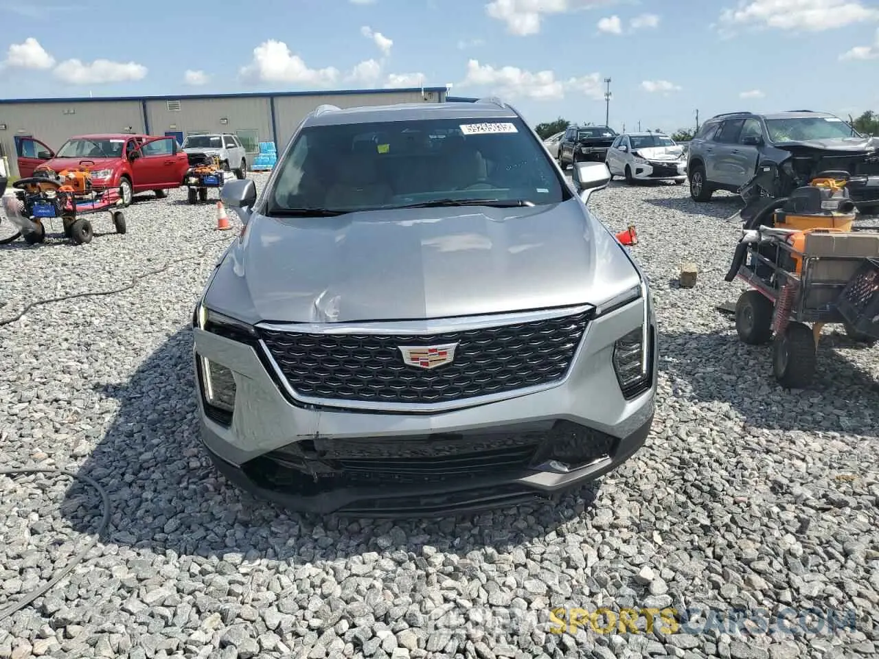 5 Photograph of a damaged car 1GYFZCR43SF128251 CADILLAC XT4 2025