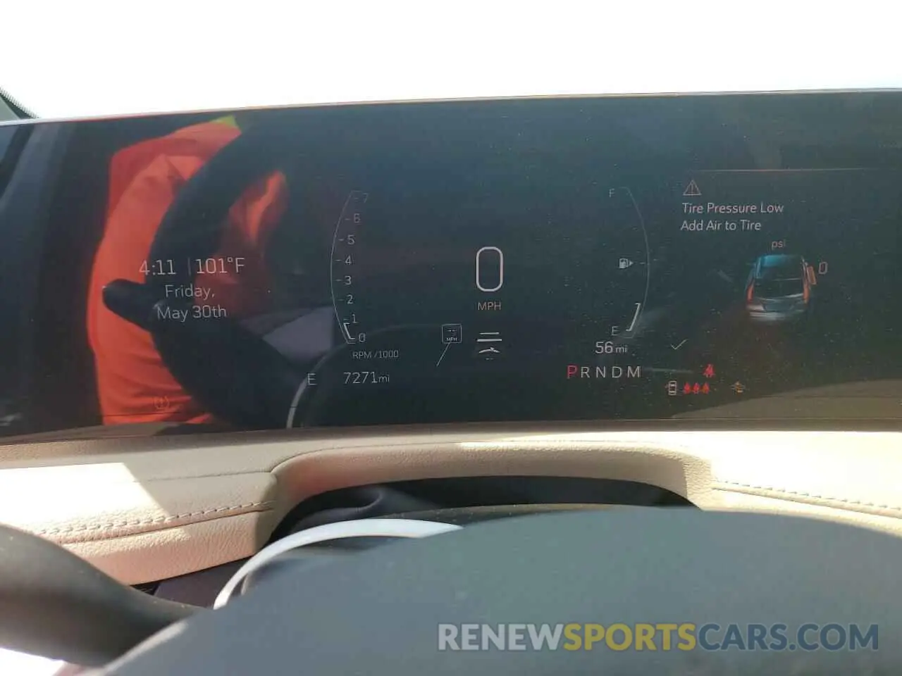 9 Photograph of a damaged car 1GYFZCR43SF128251 CADILLAC XT4 2025