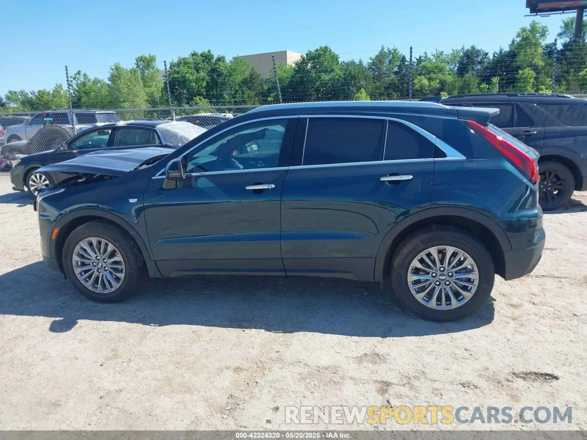 14 Photograph of a damaged car 1GYFZCR47SF146106 CADILLAC XT4 2025