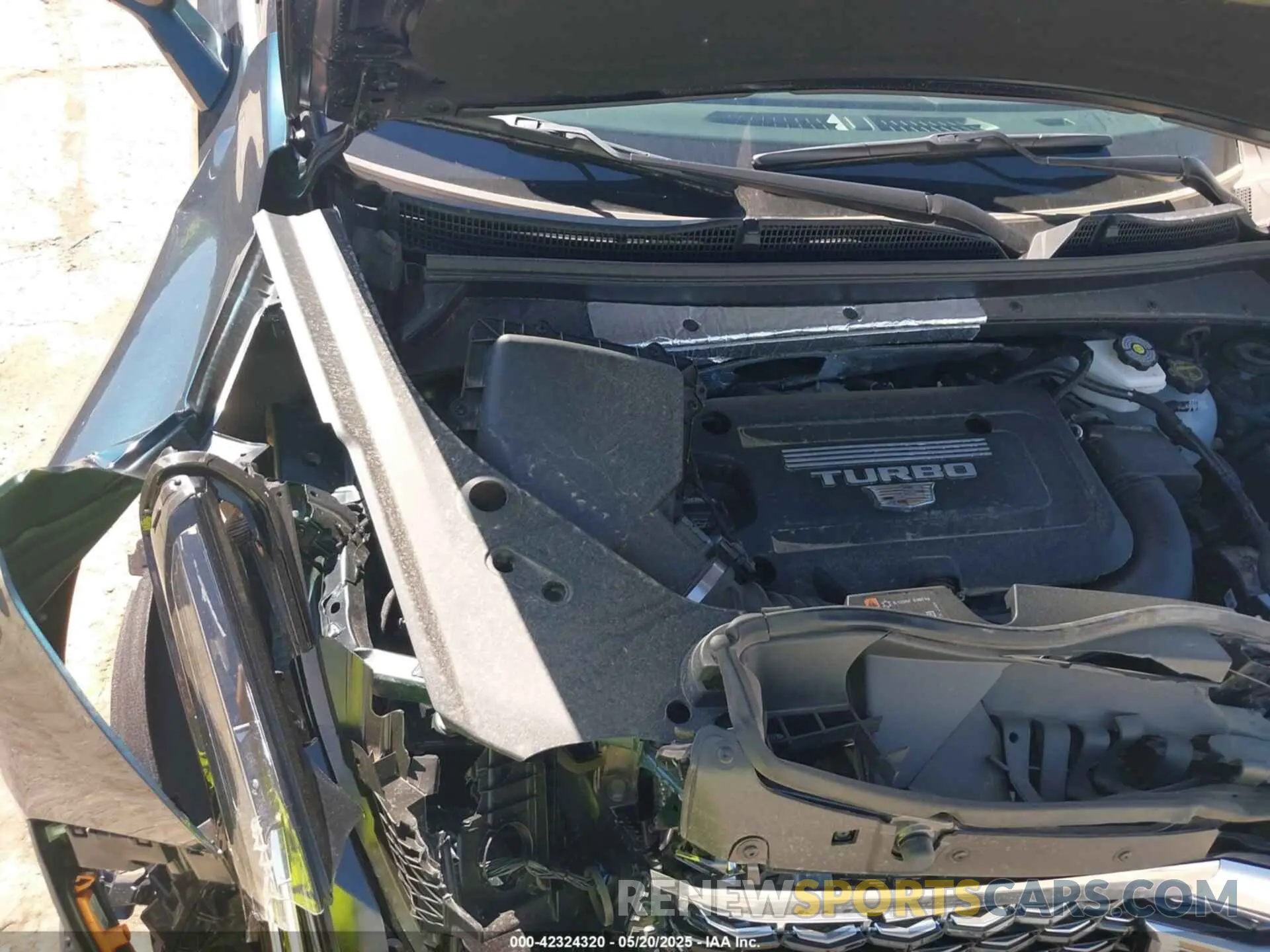 17 Photograph of a damaged car 1GYFZCR47SF146106 CADILLAC XT4 2025