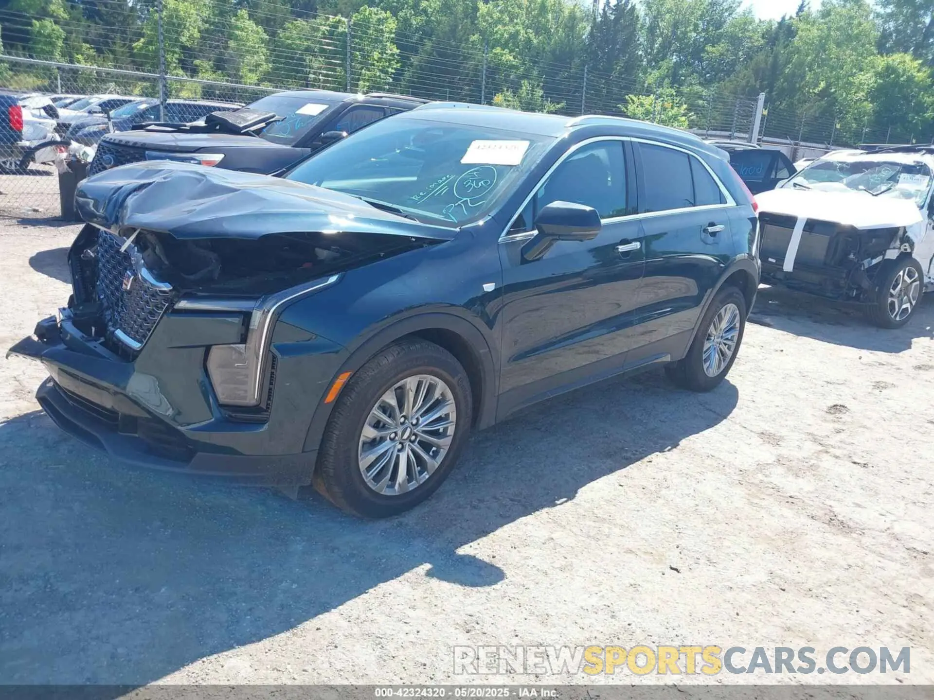 2 Photograph of a damaged car 1GYFZCR47SF146106 CADILLAC XT4 2025