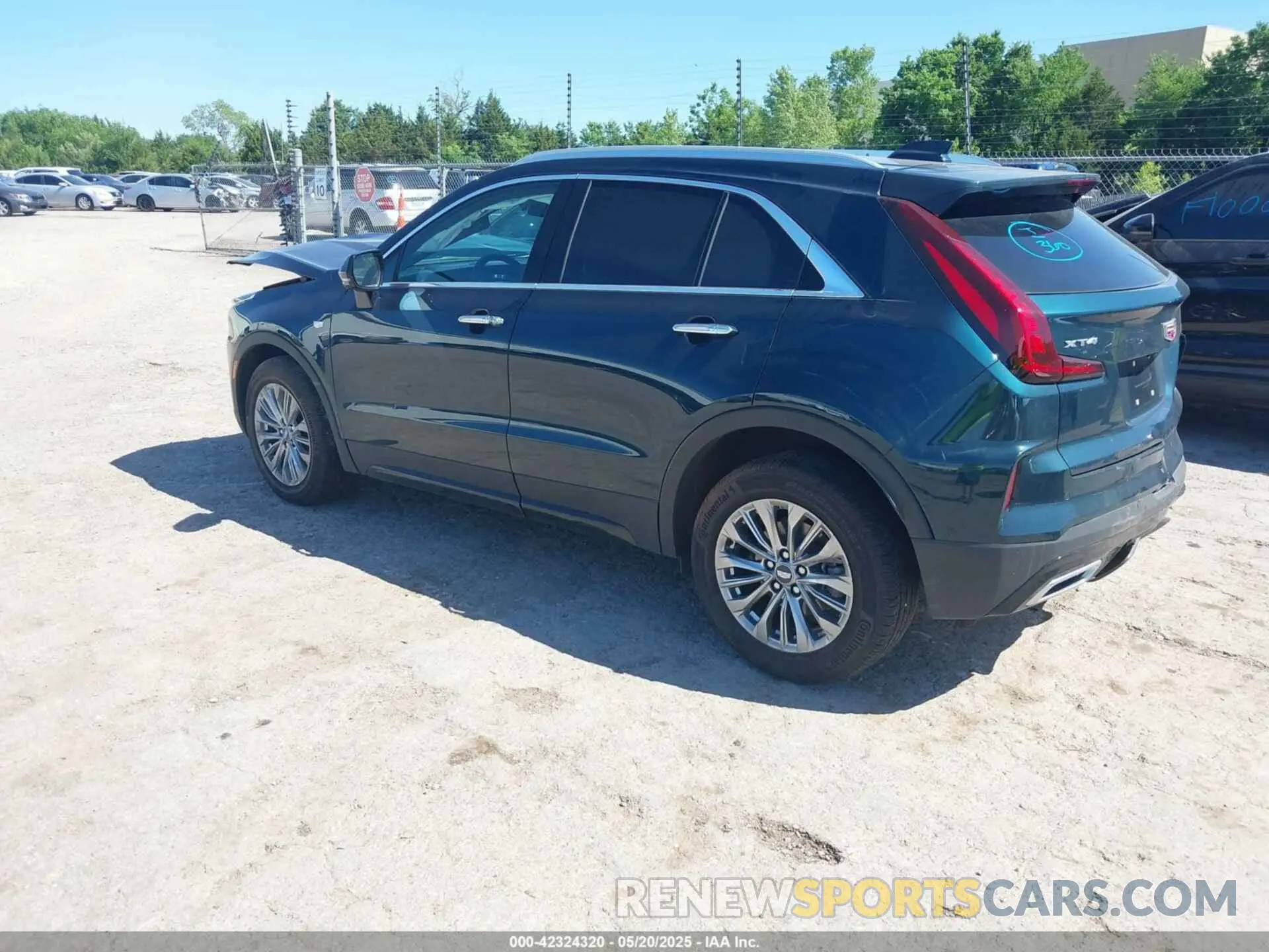 3 Photograph of a damaged car 1GYFZCR47SF146106 CADILLAC XT4 2025