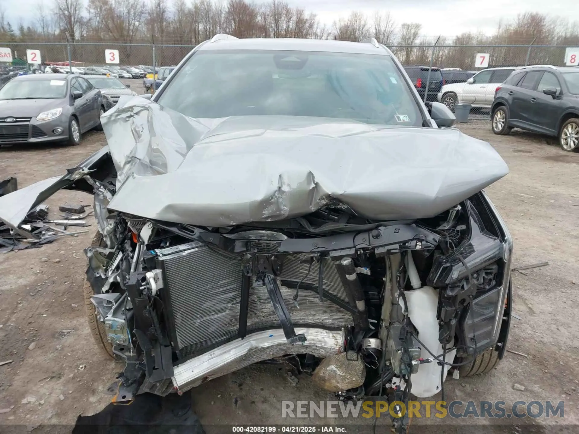 13 Photograph of a damaged car 1GYFZDR41SF131347 CADILLAC XT4 2025