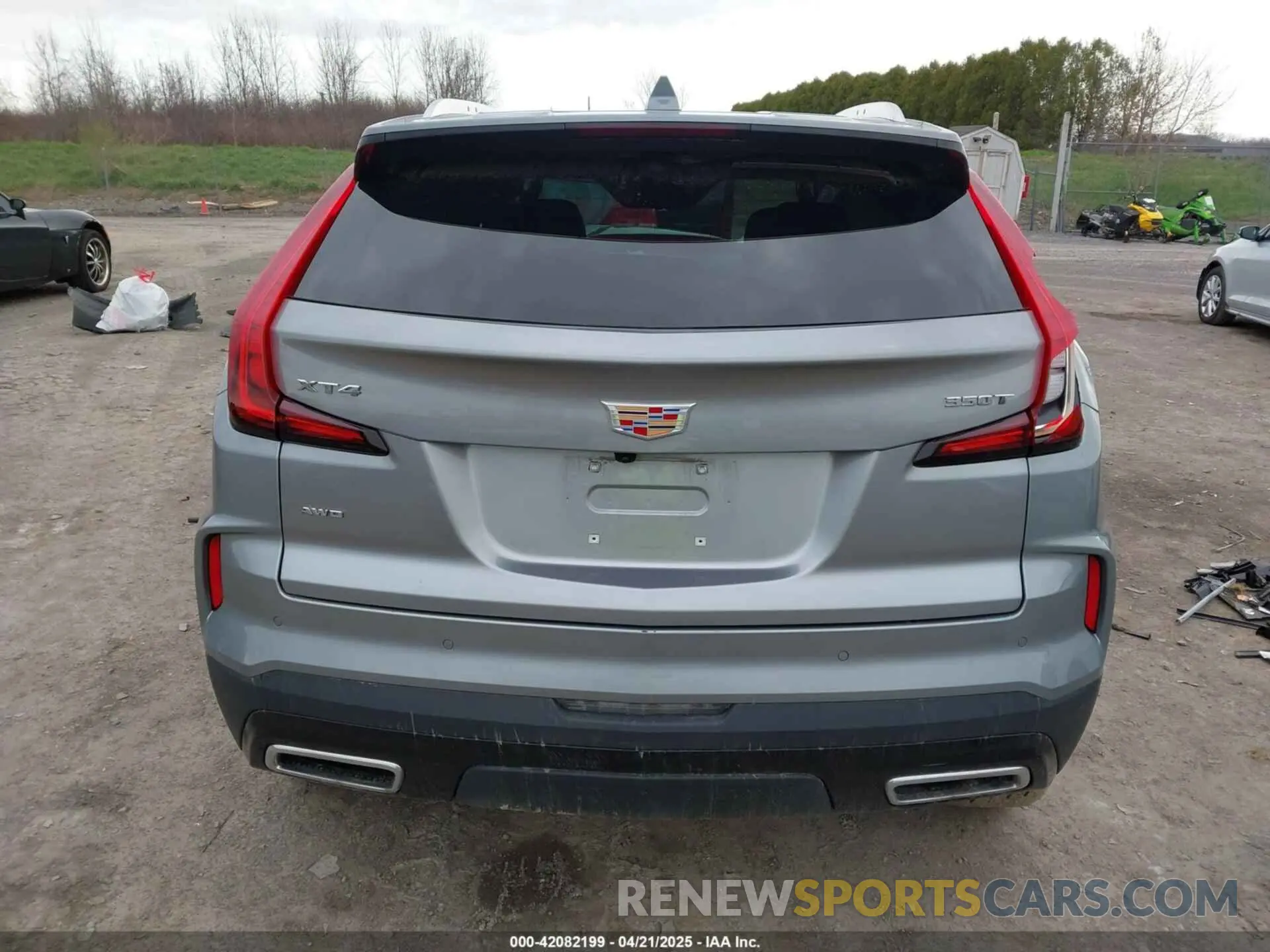 17 Photograph of a damaged car 1GYFZDR41SF131347 CADILLAC XT4 2025