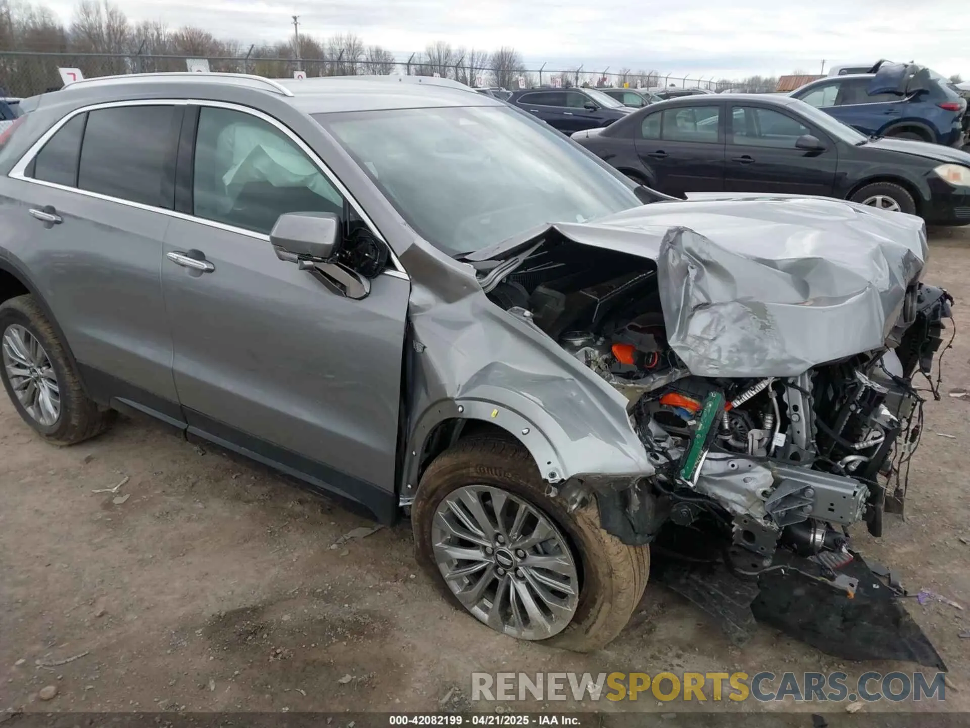 18 Photograph of a damaged car 1GYFZDR41SF131347 CADILLAC XT4 2025