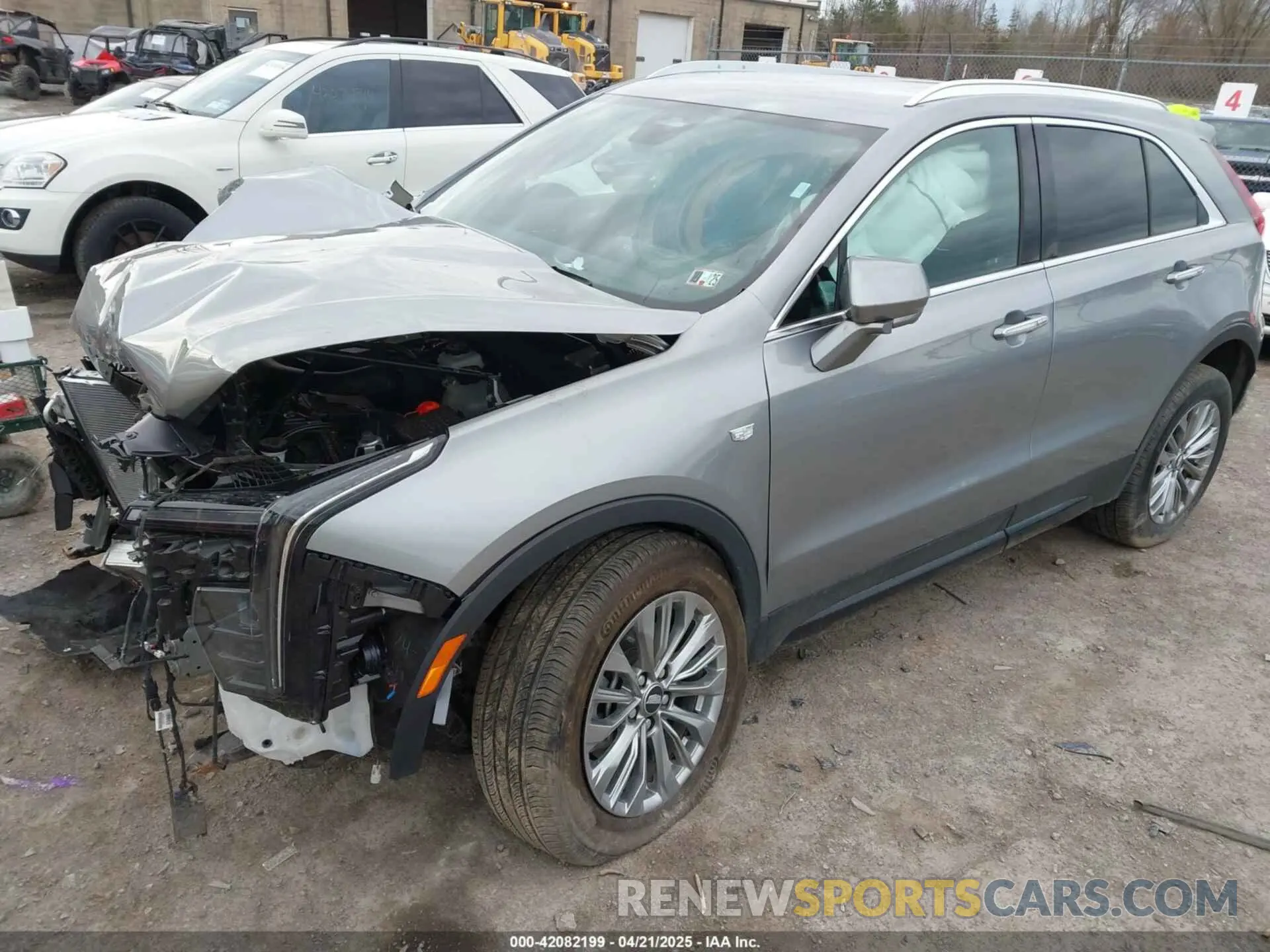 2 Photograph of a damaged car 1GYFZDR41SF131347 CADILLAC XT4 2025