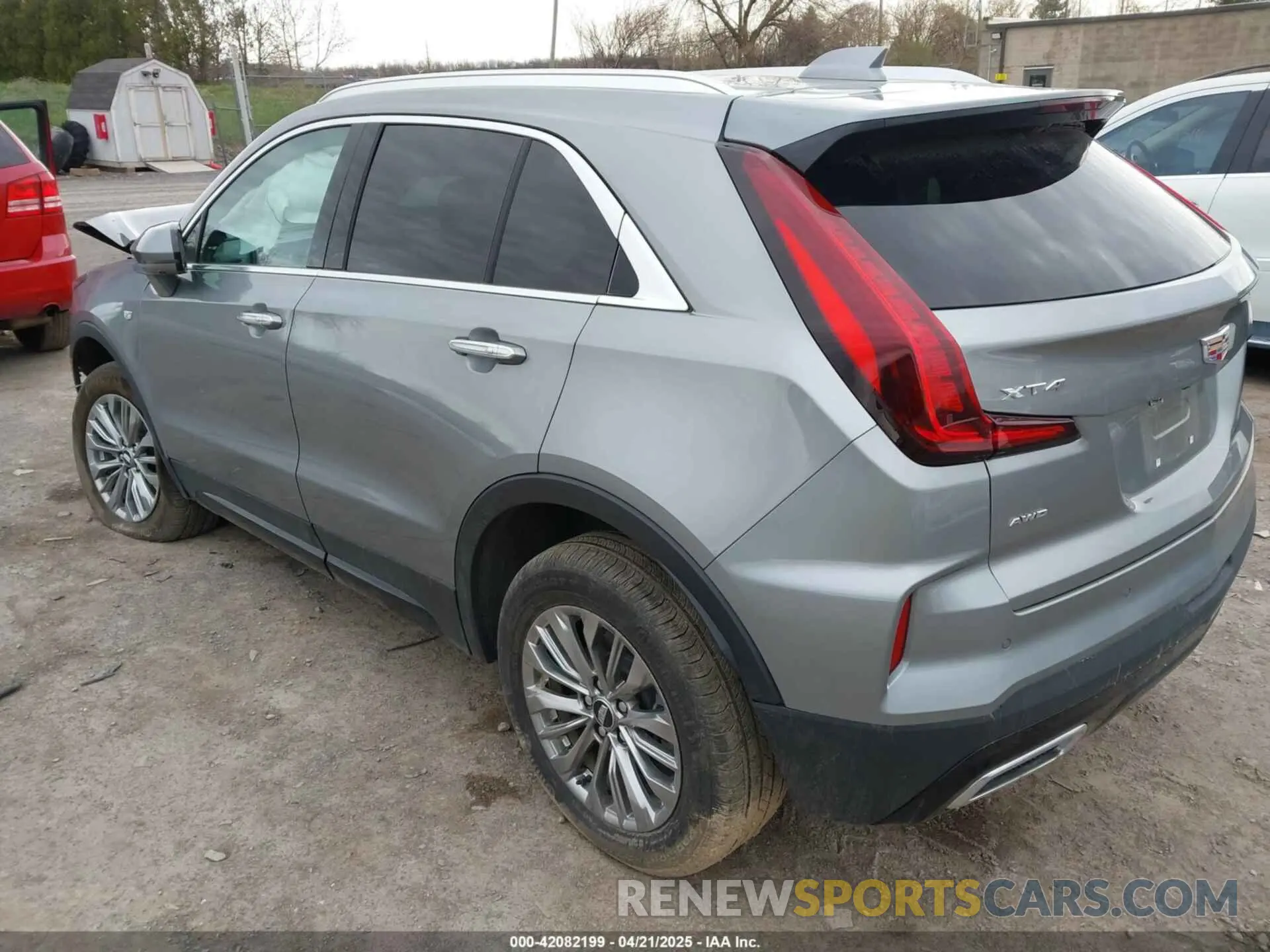 3 Photograph of a damaged car 1GYFZDR41SF131347 CADILLAC XT4 2025